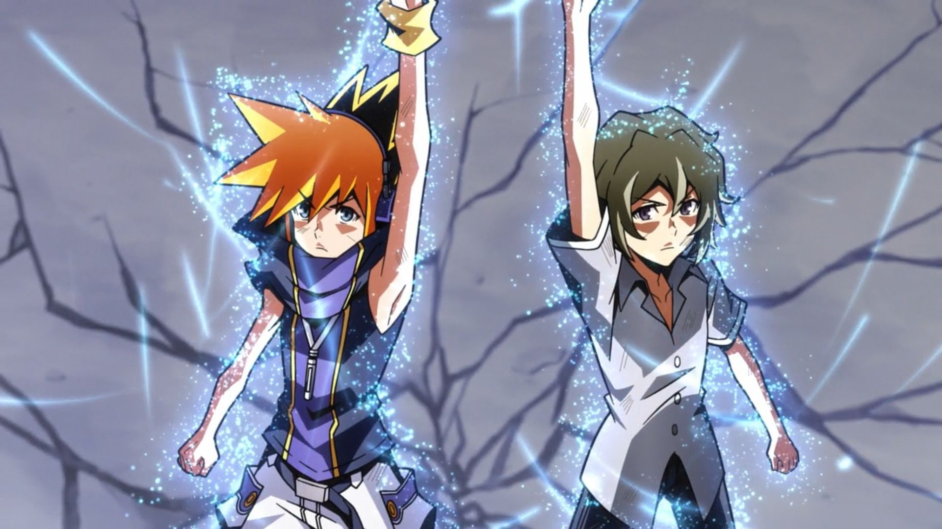 The World Ends with You: The Animation background