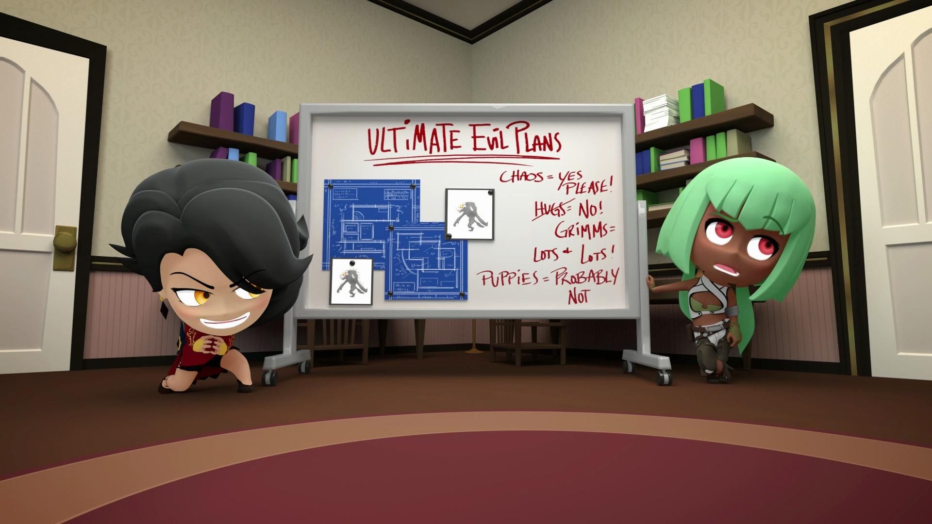 RWBY Chibi background