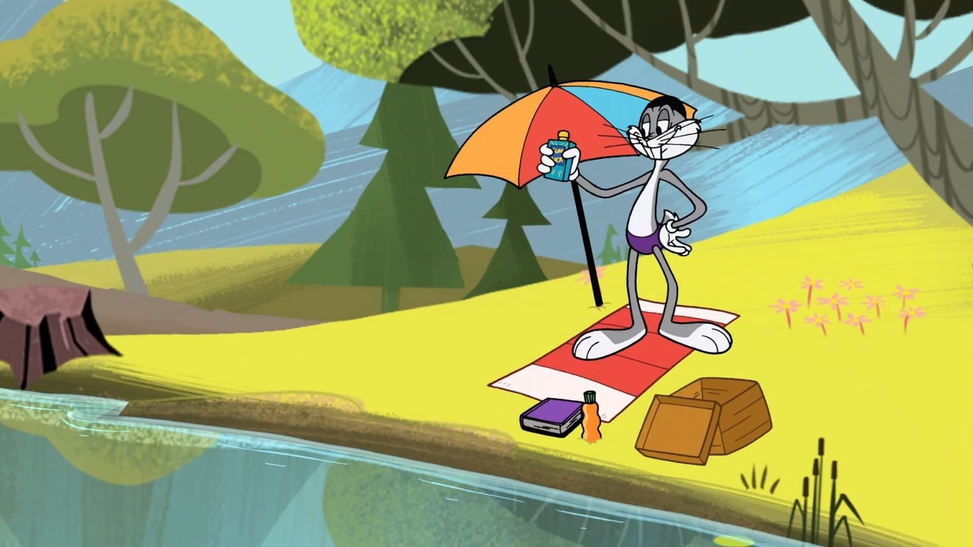Wabbit: A Looney Tunes Production background