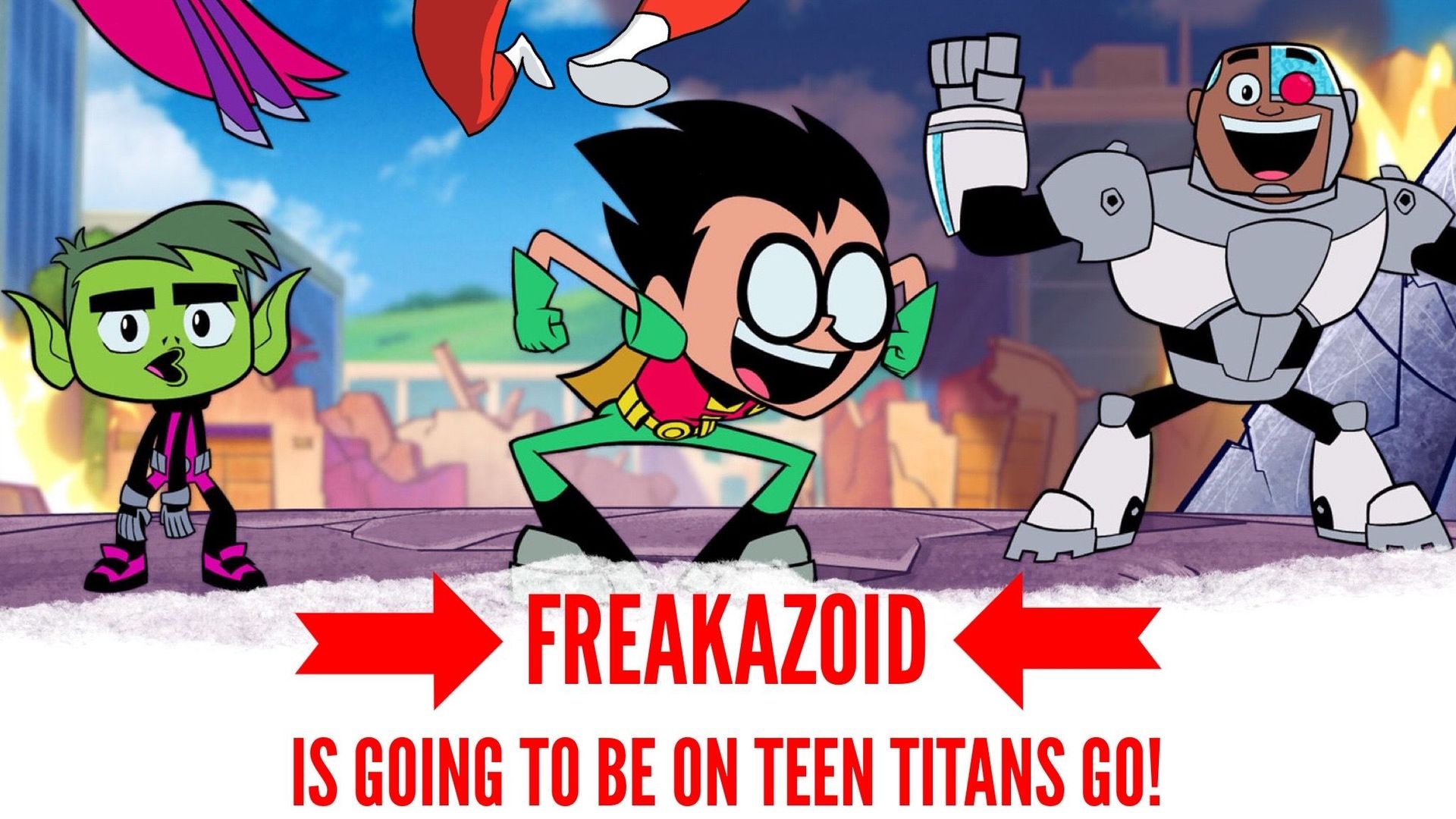 Teen Titans Go! background