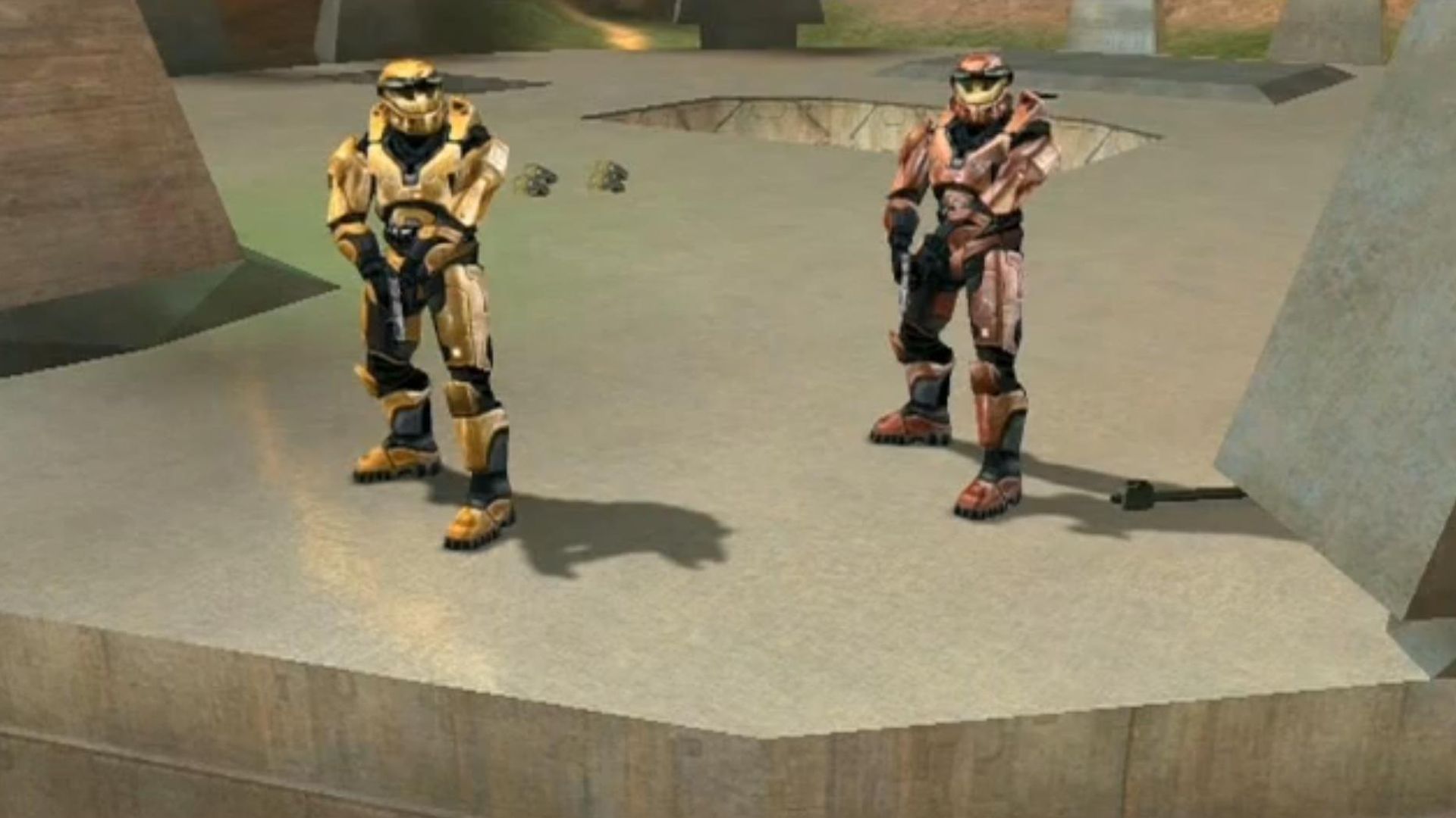 Red vs. Blue background