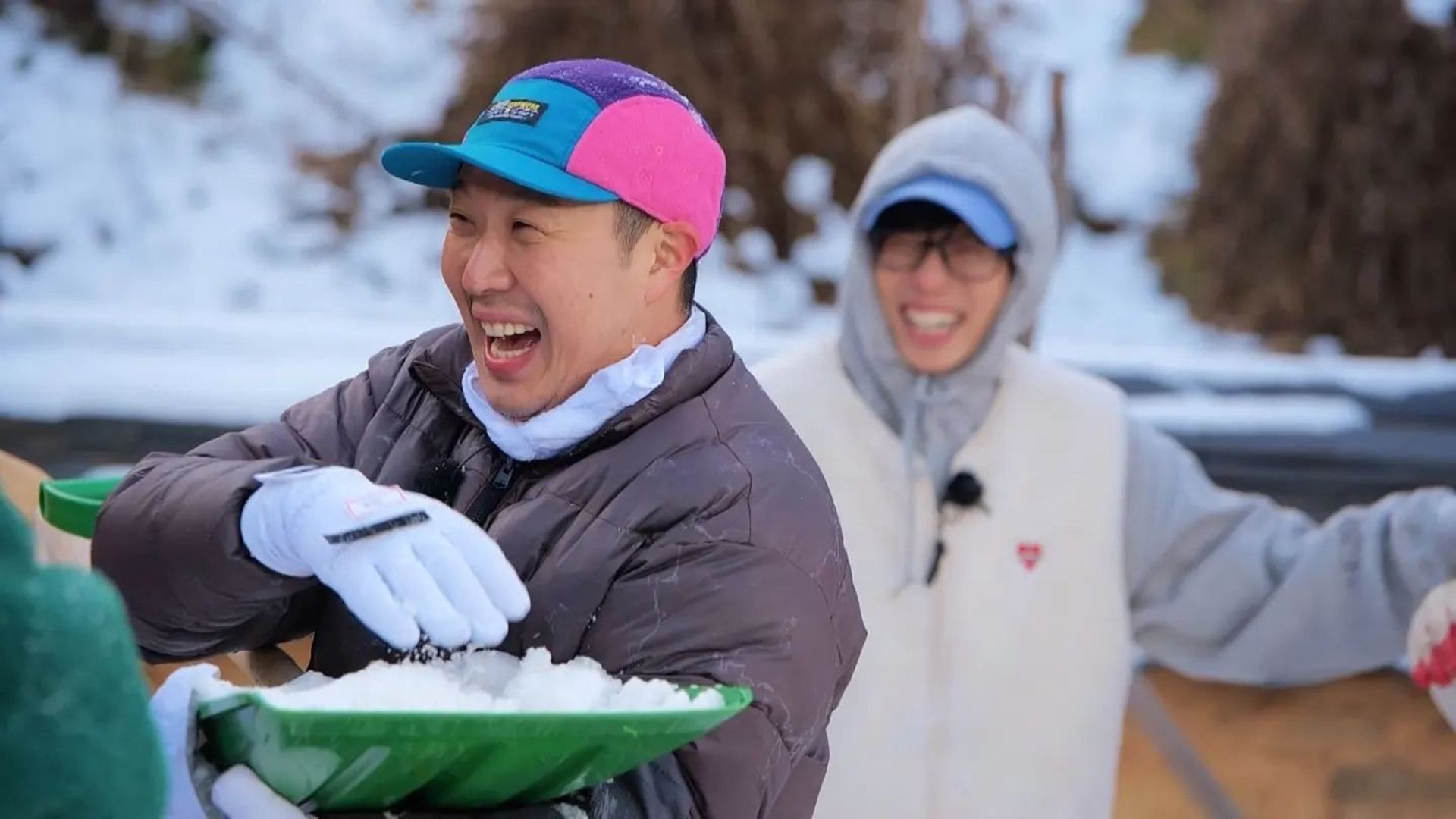 Running Man background