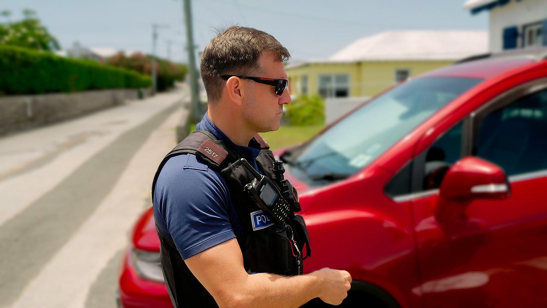 Policing Paradise background