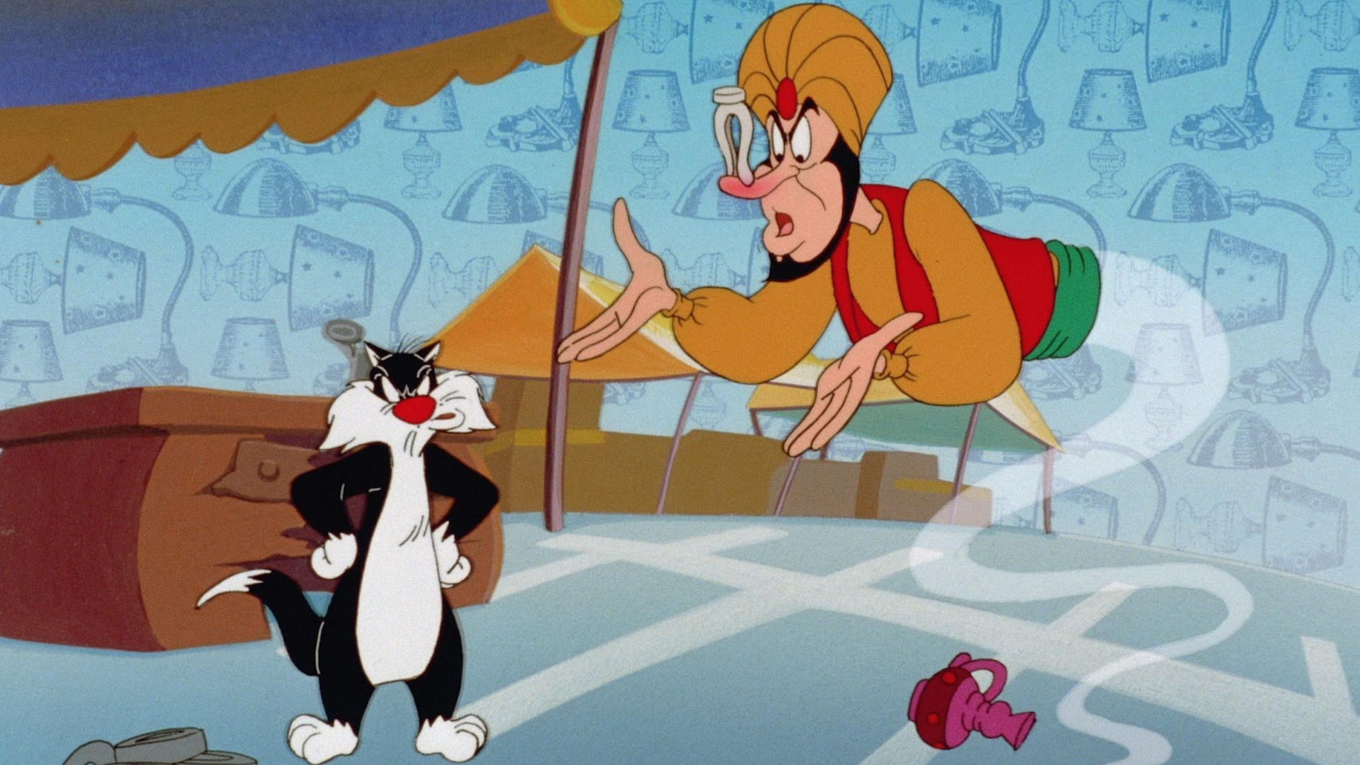 The Sylvester & Tweety Mysteries background