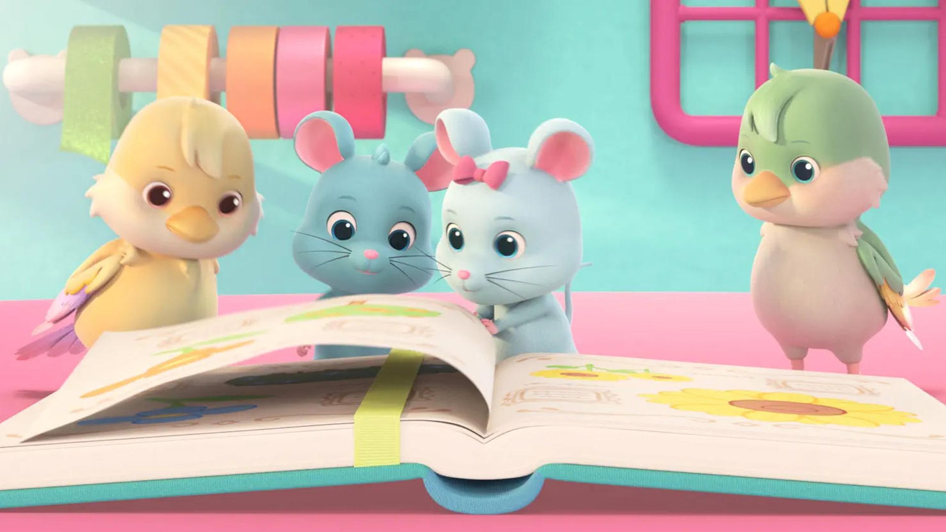 Tea Town Teddy Bears background
