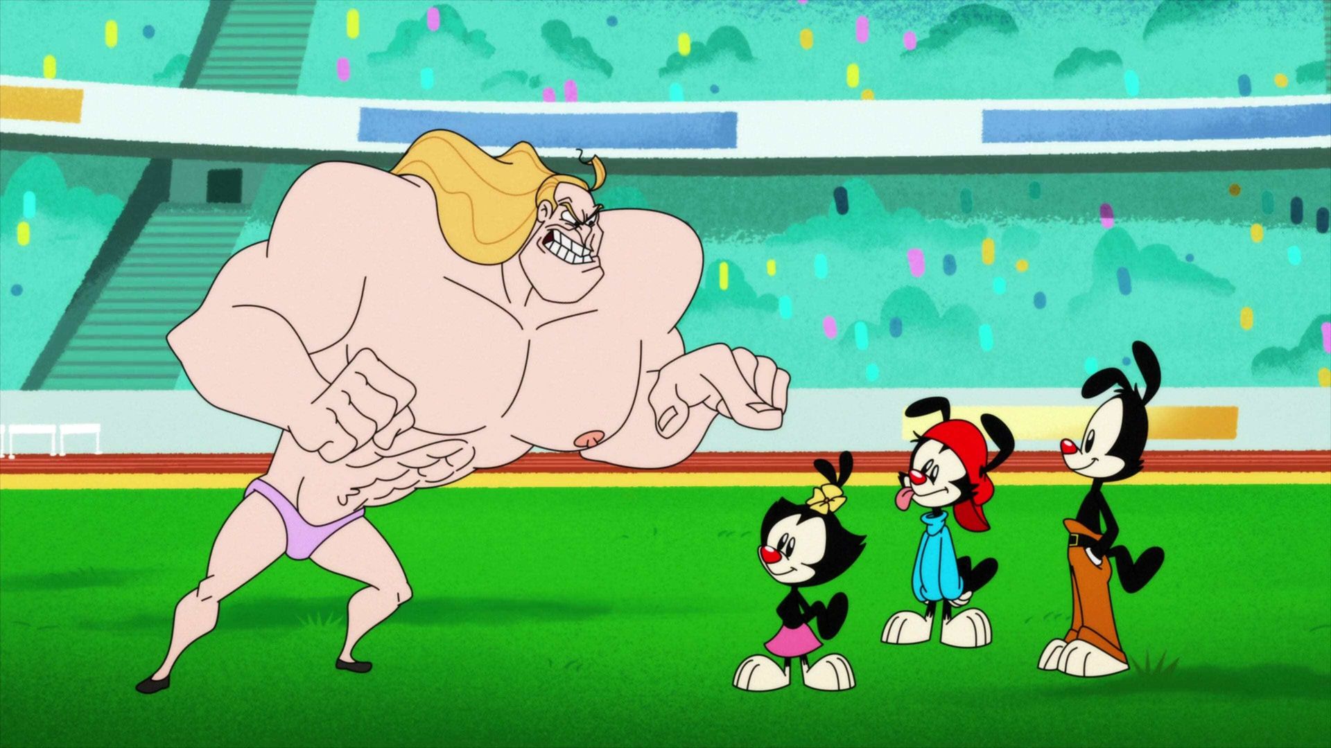 Animaniacs background