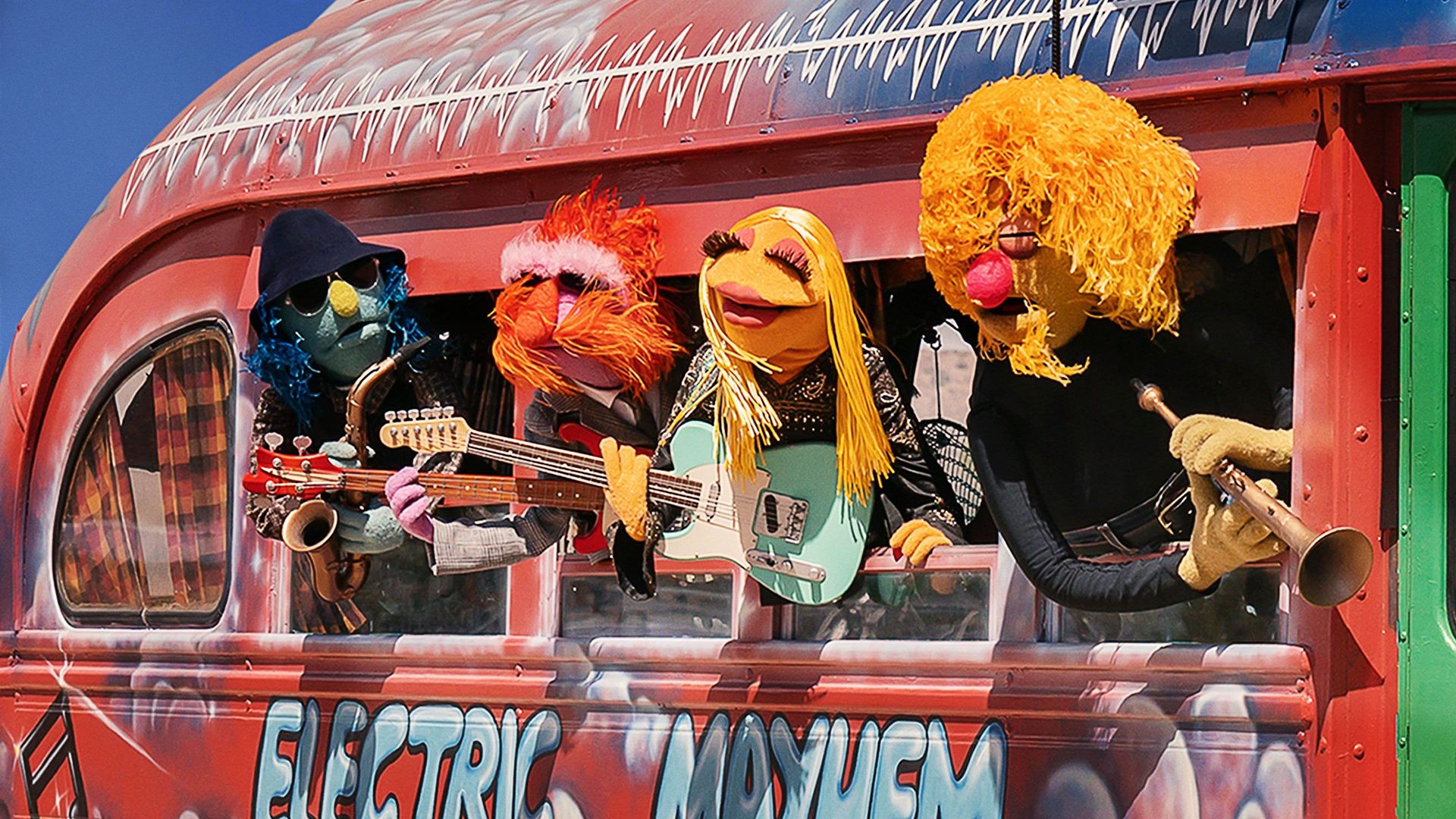The Muppets Mayhem background