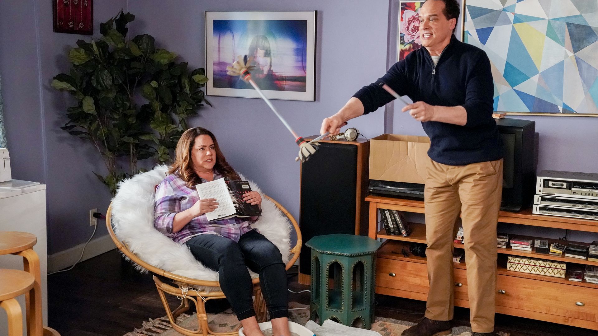 American Housewife background