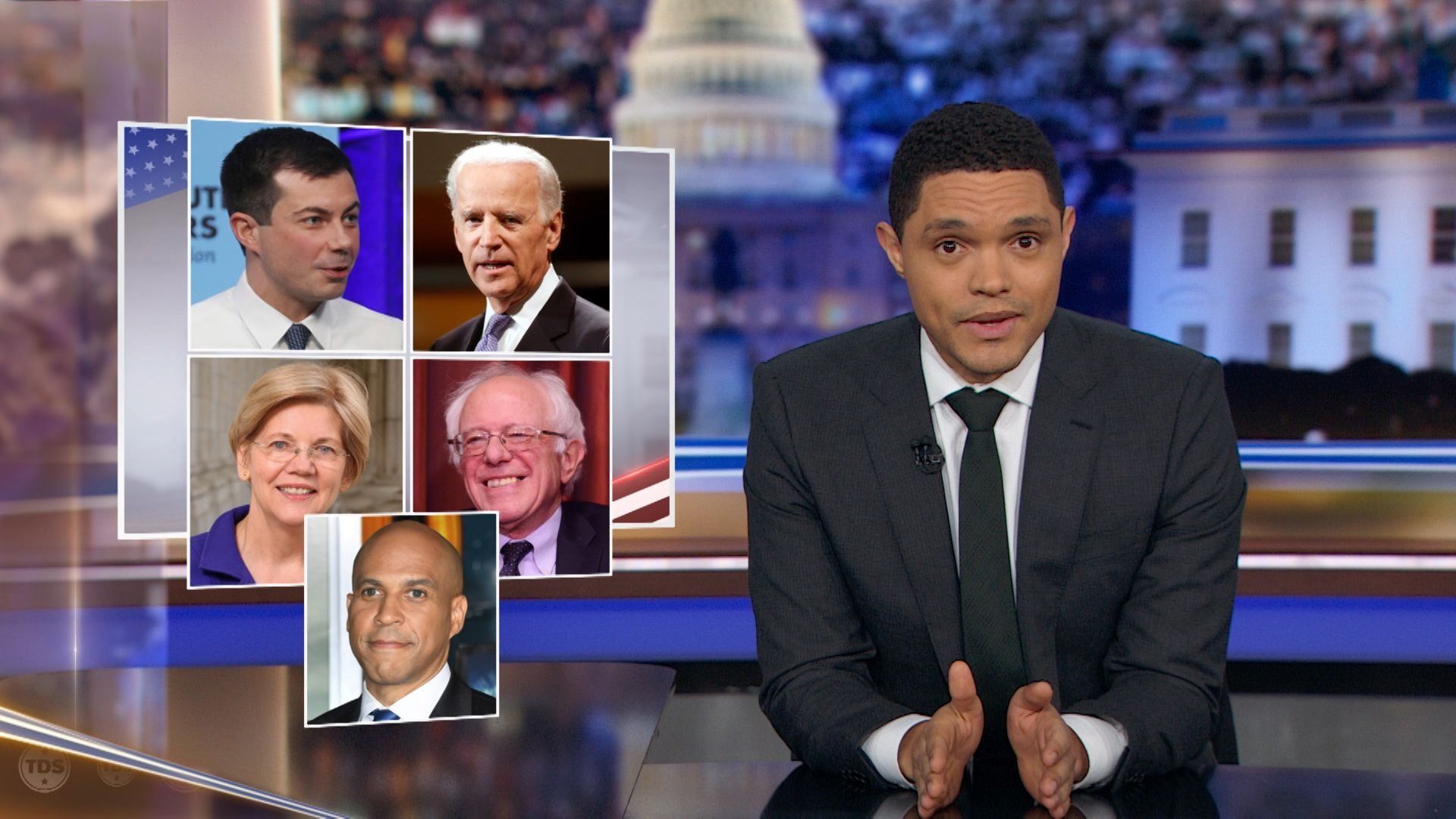 The Daily Show background