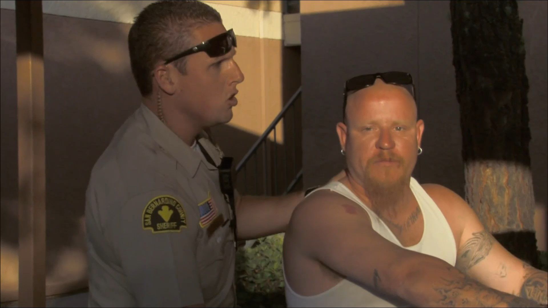 Cops background