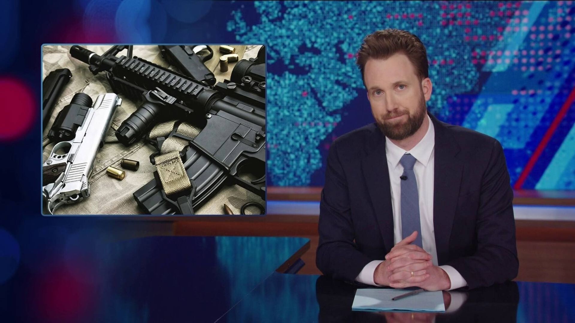 The Daily Show background