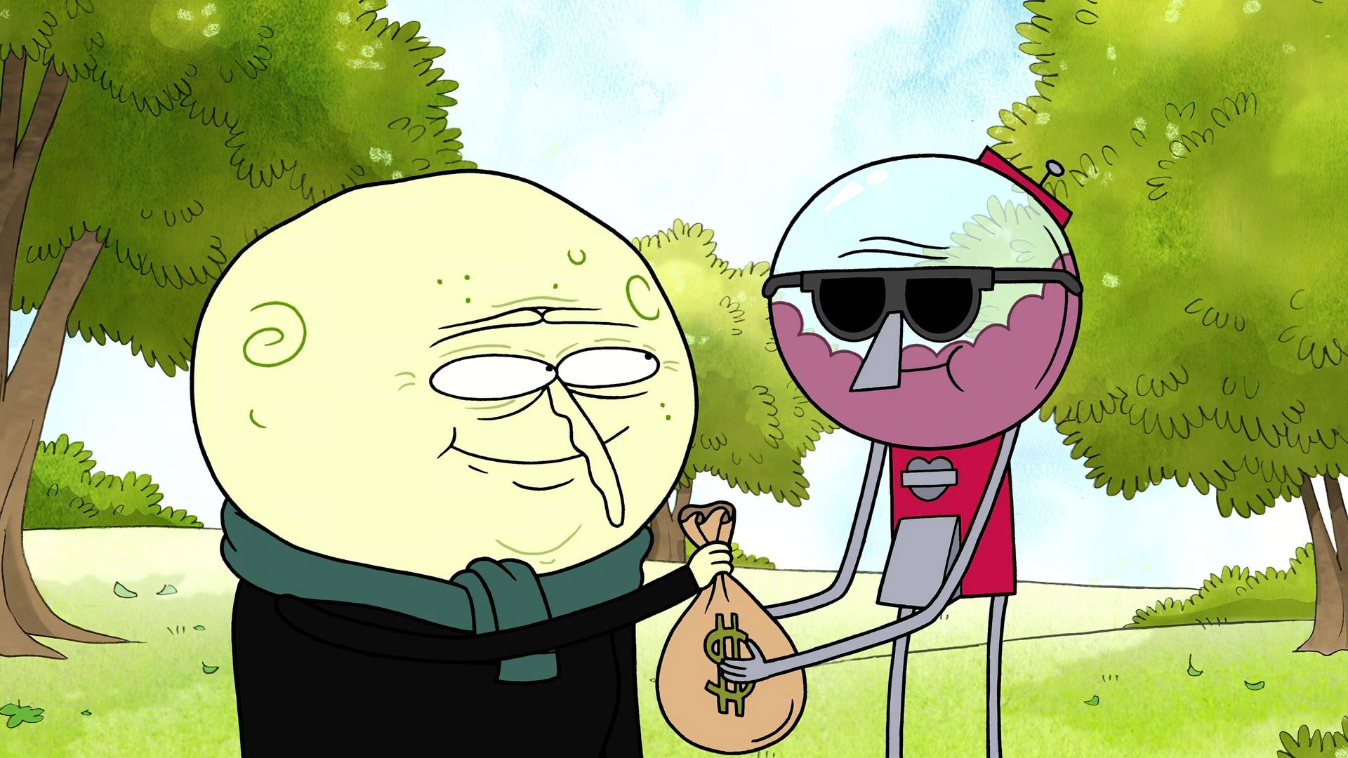Regular Show background