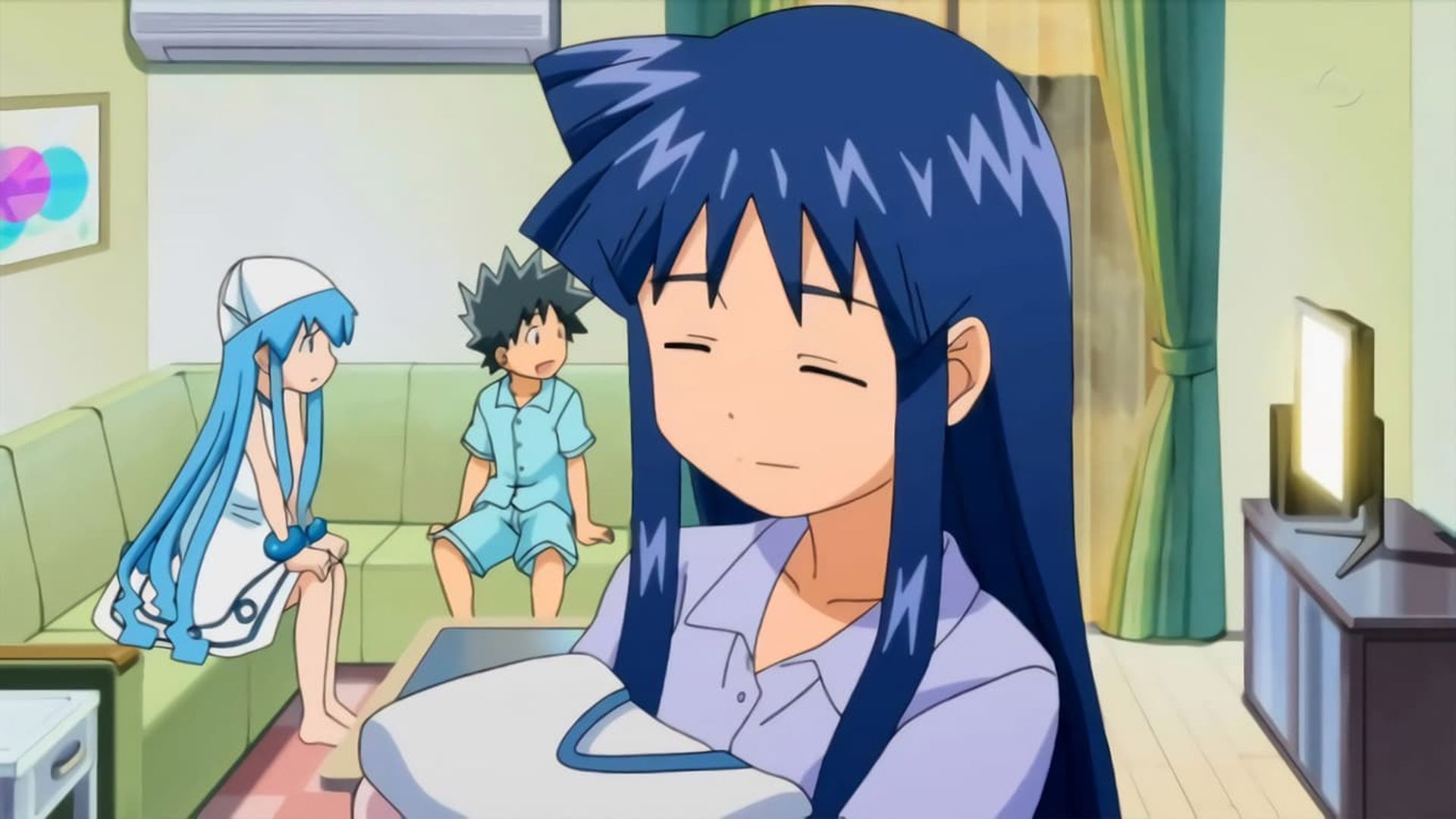 The Squid Girl: The Invader Comes from the Bottom of the Sea! background