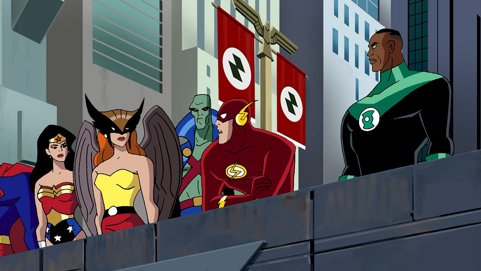 Justice League background