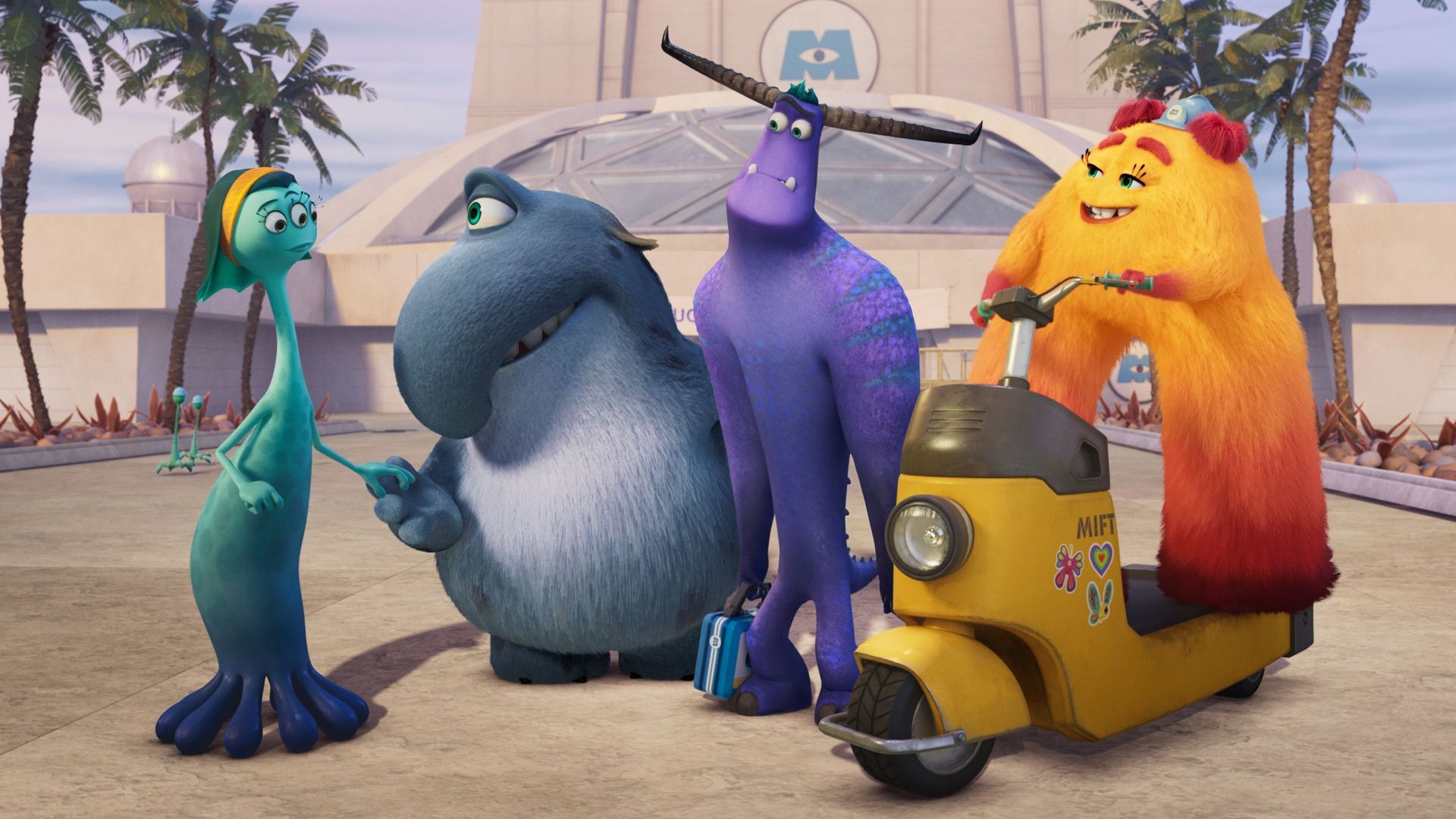 Monsters at Work background