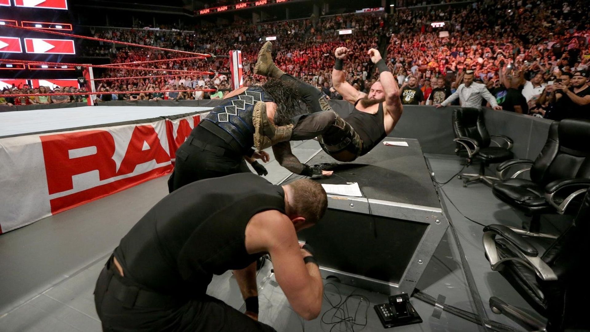 WWE Raw background