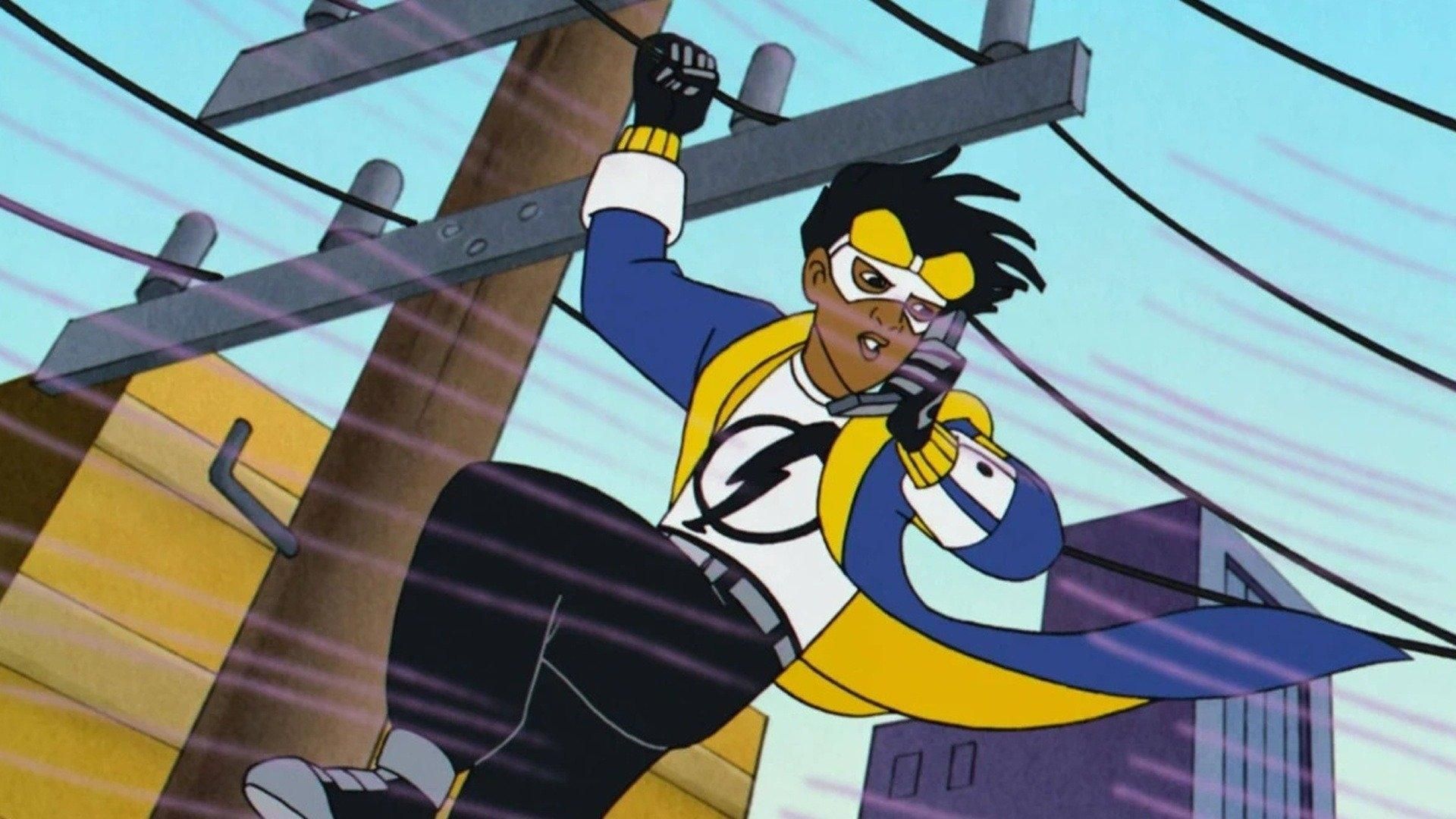 Static Shock background