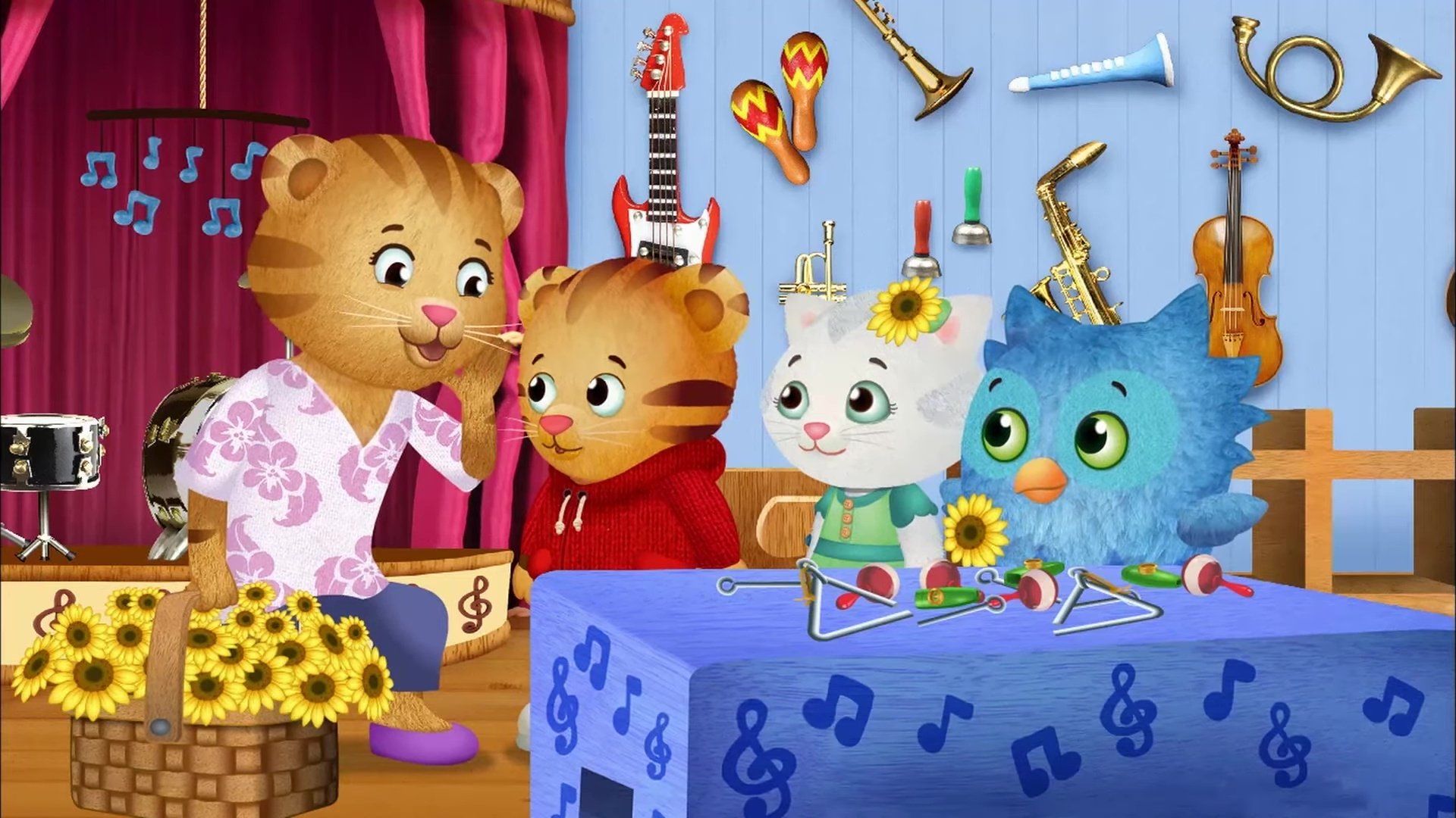 Daniel Tiger's Neighborhood background