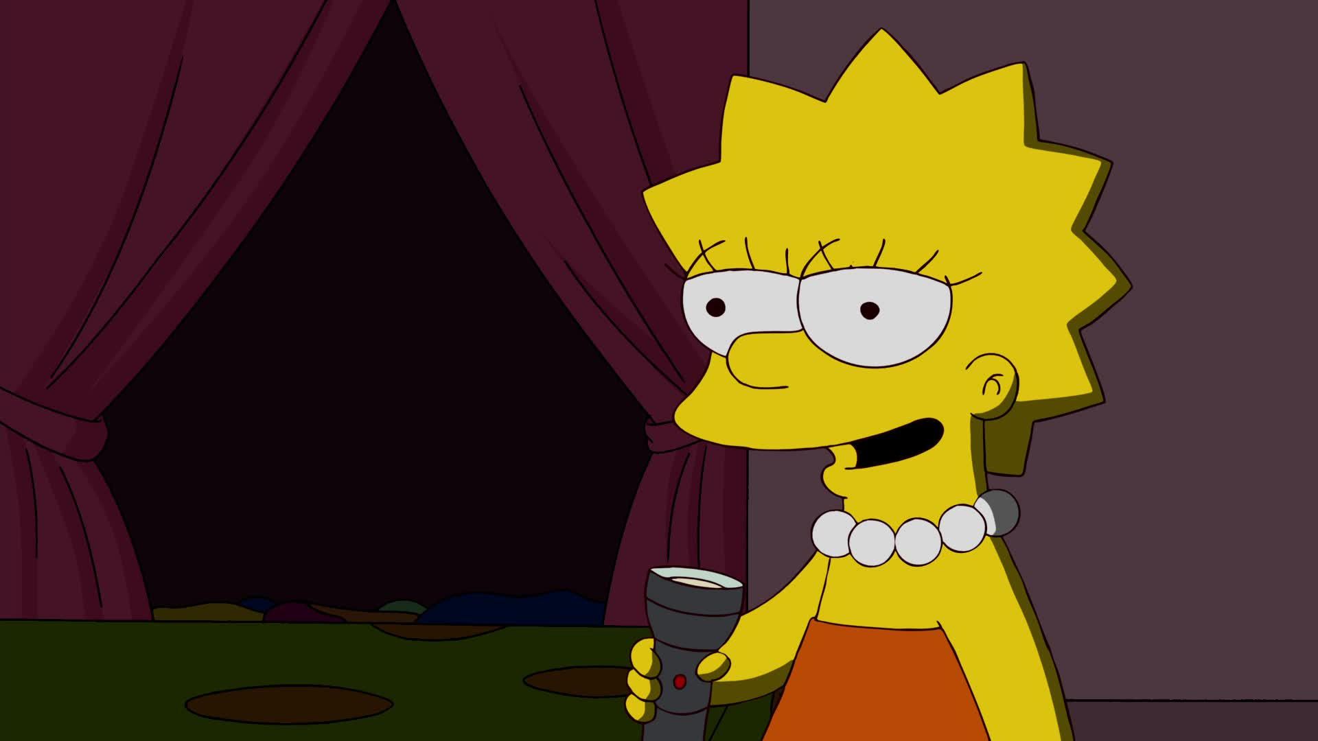The Simpsons background