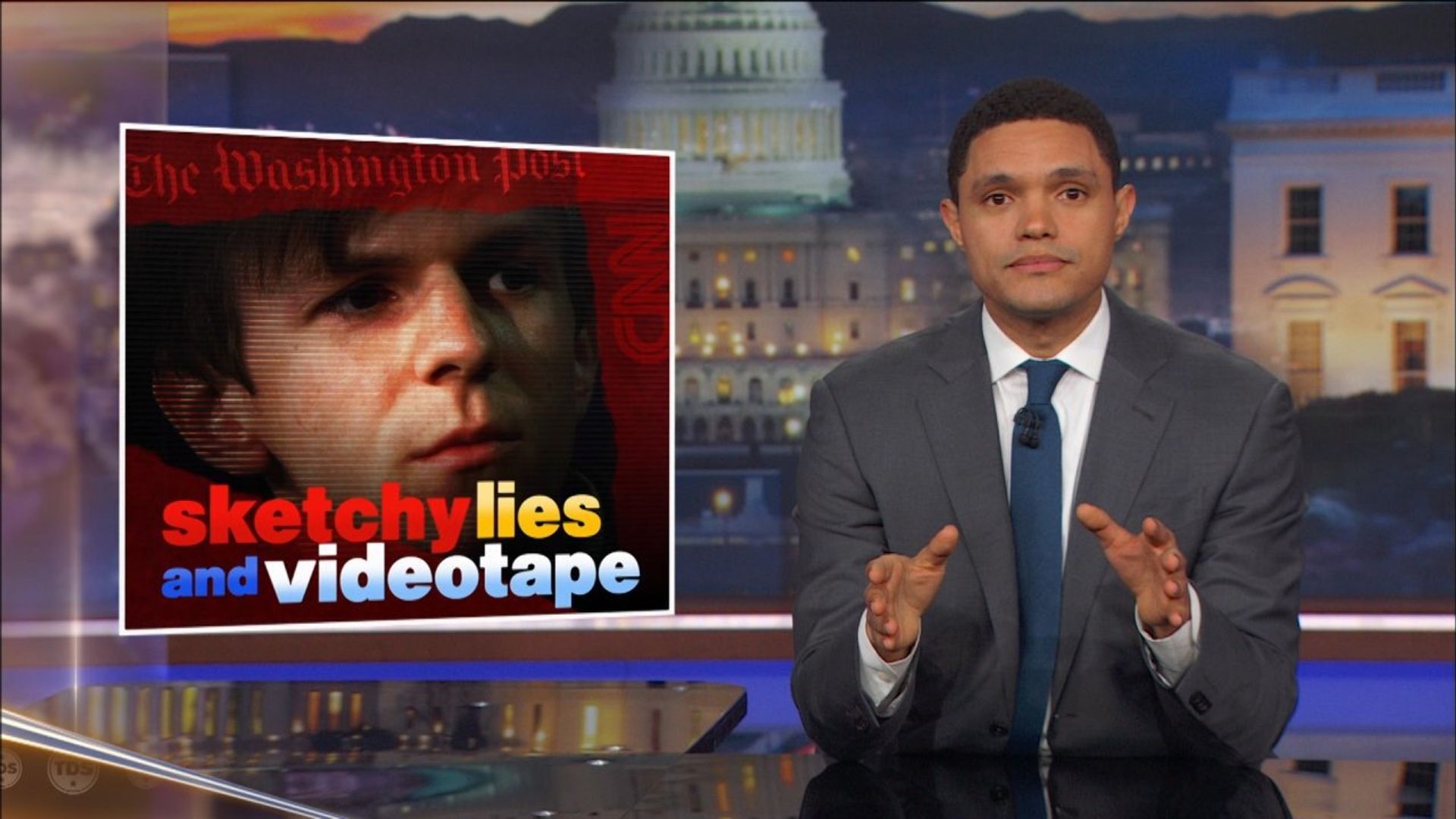 The Daily Show background