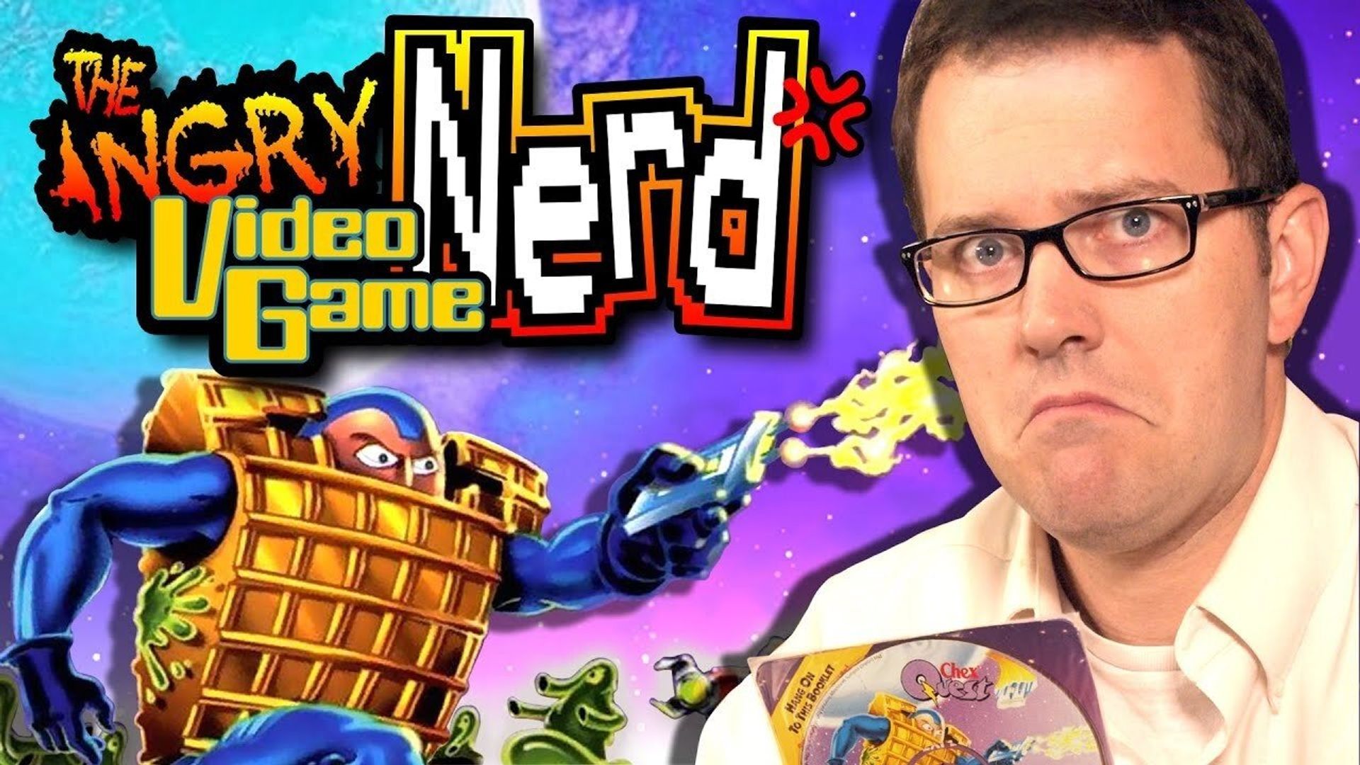 The Angry Video Game Nerd background