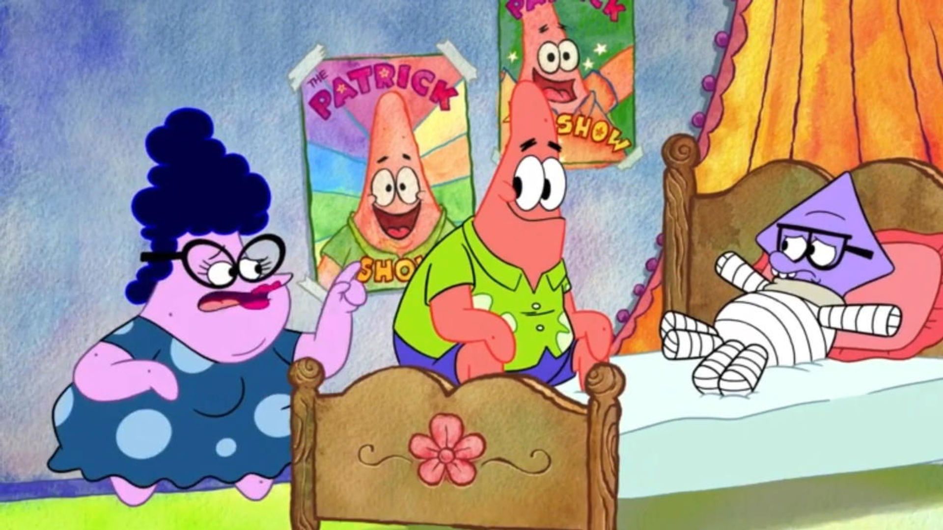 The Patrick Star Show background