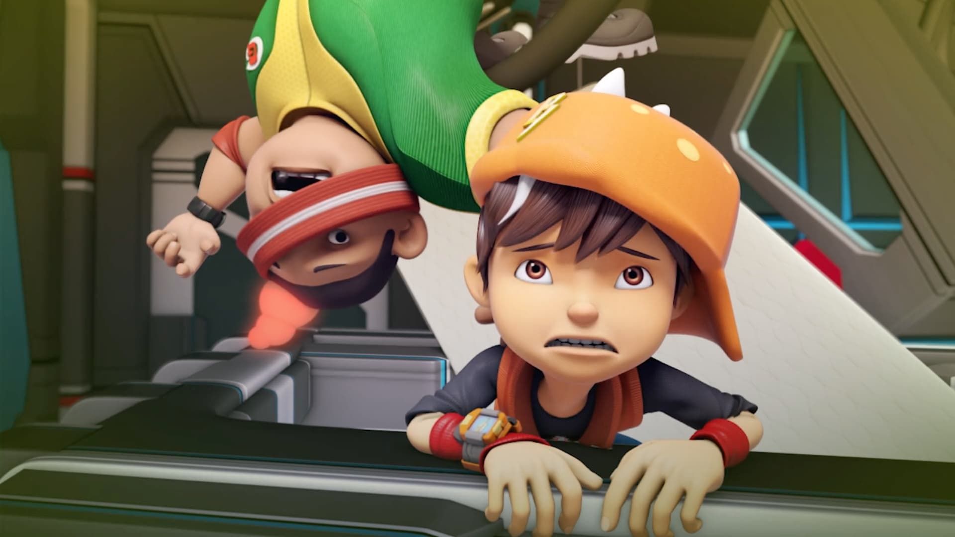 BoBoiBoy Galaxy background