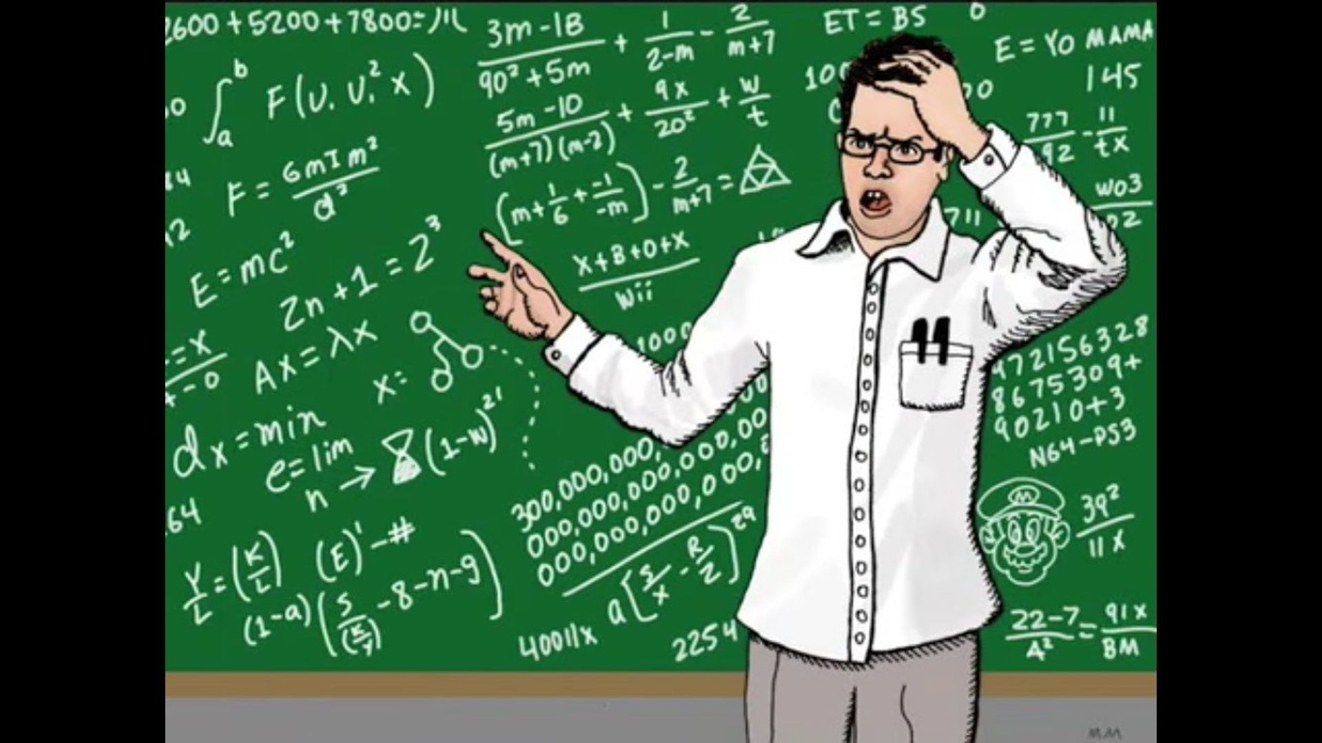 The Angry Video Game Nerd background