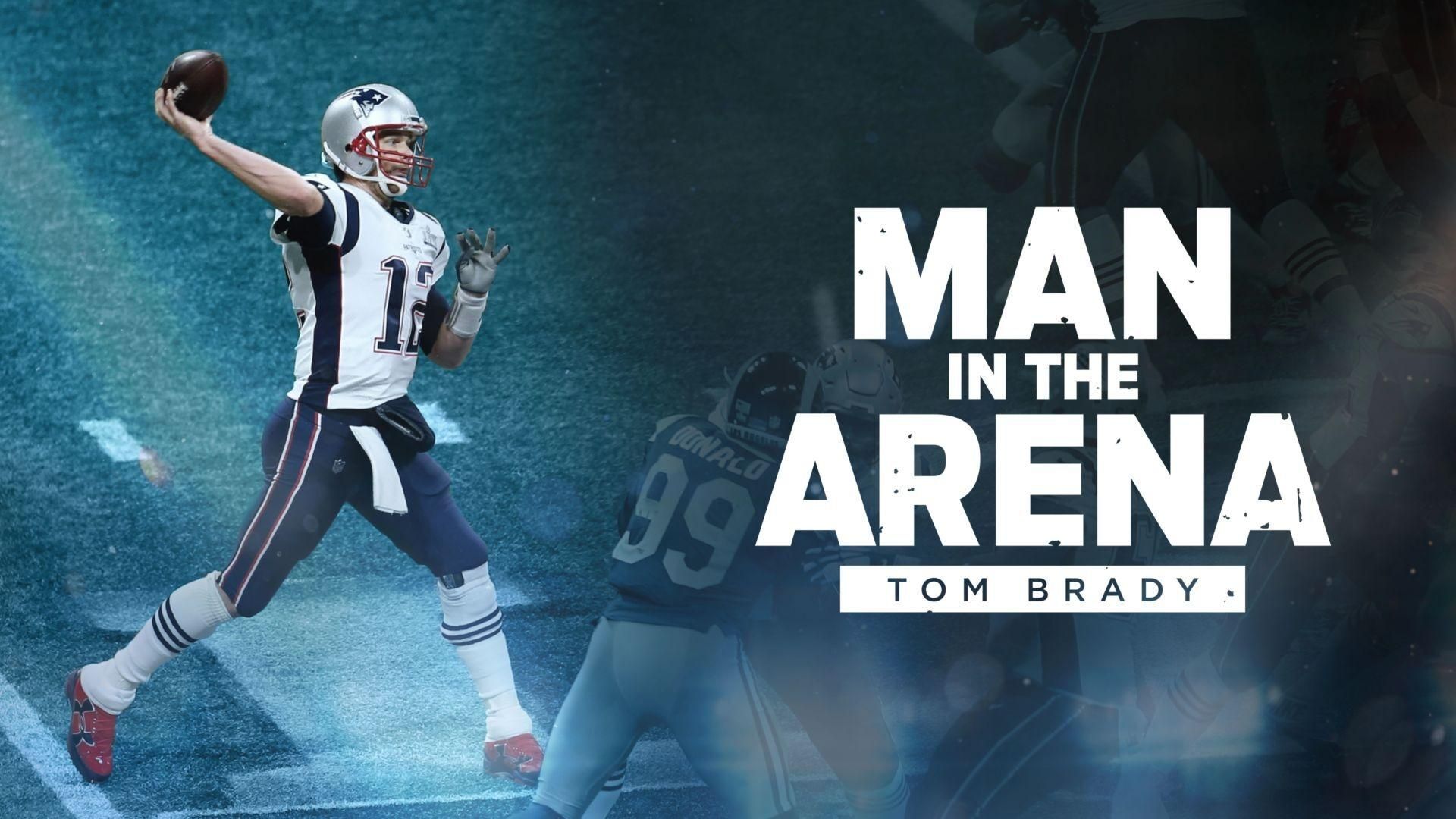 Man in the Arena background