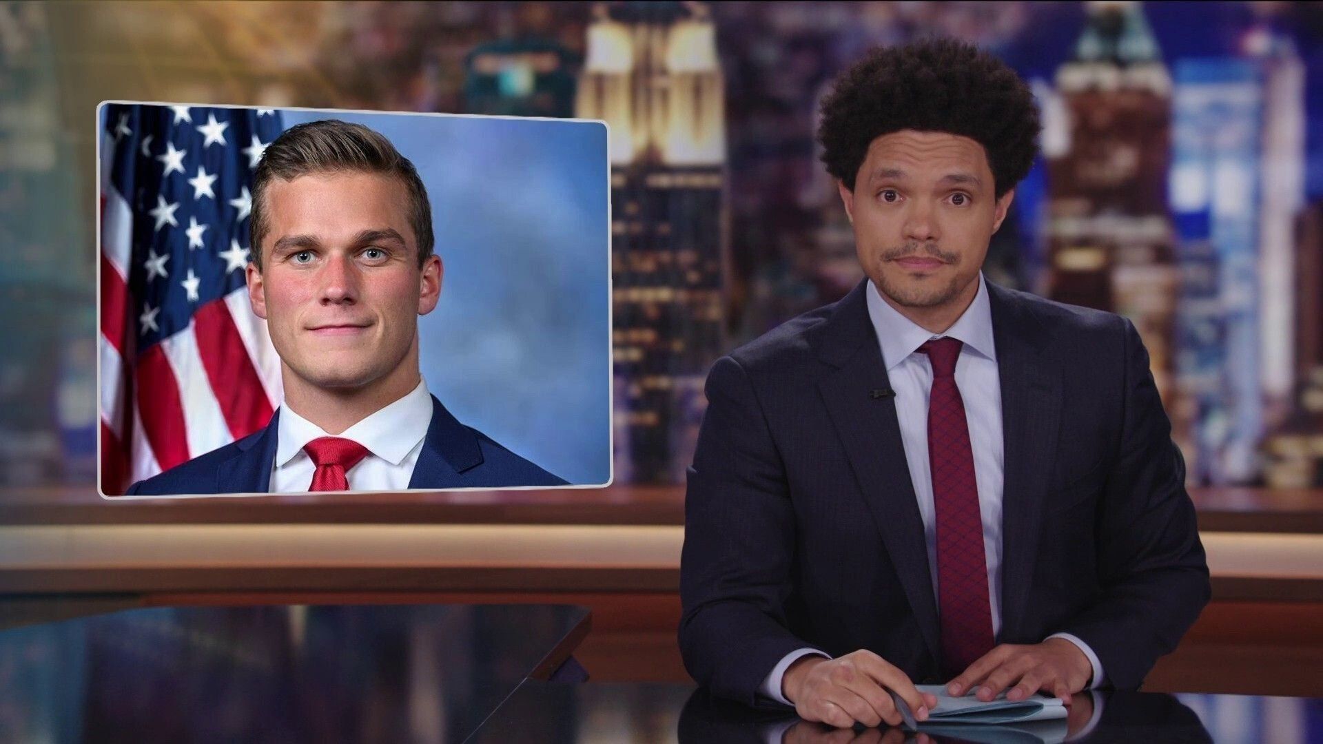 The Daily Show background