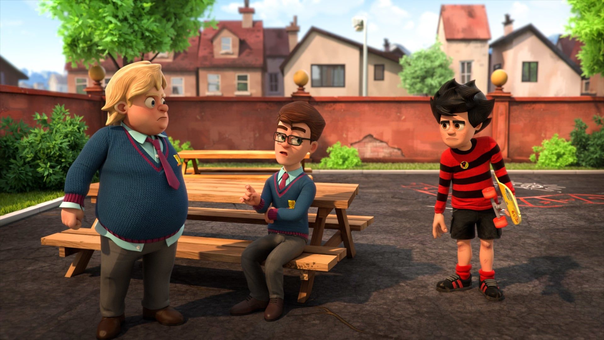 Dennis & Gnasher: Unleashed! background