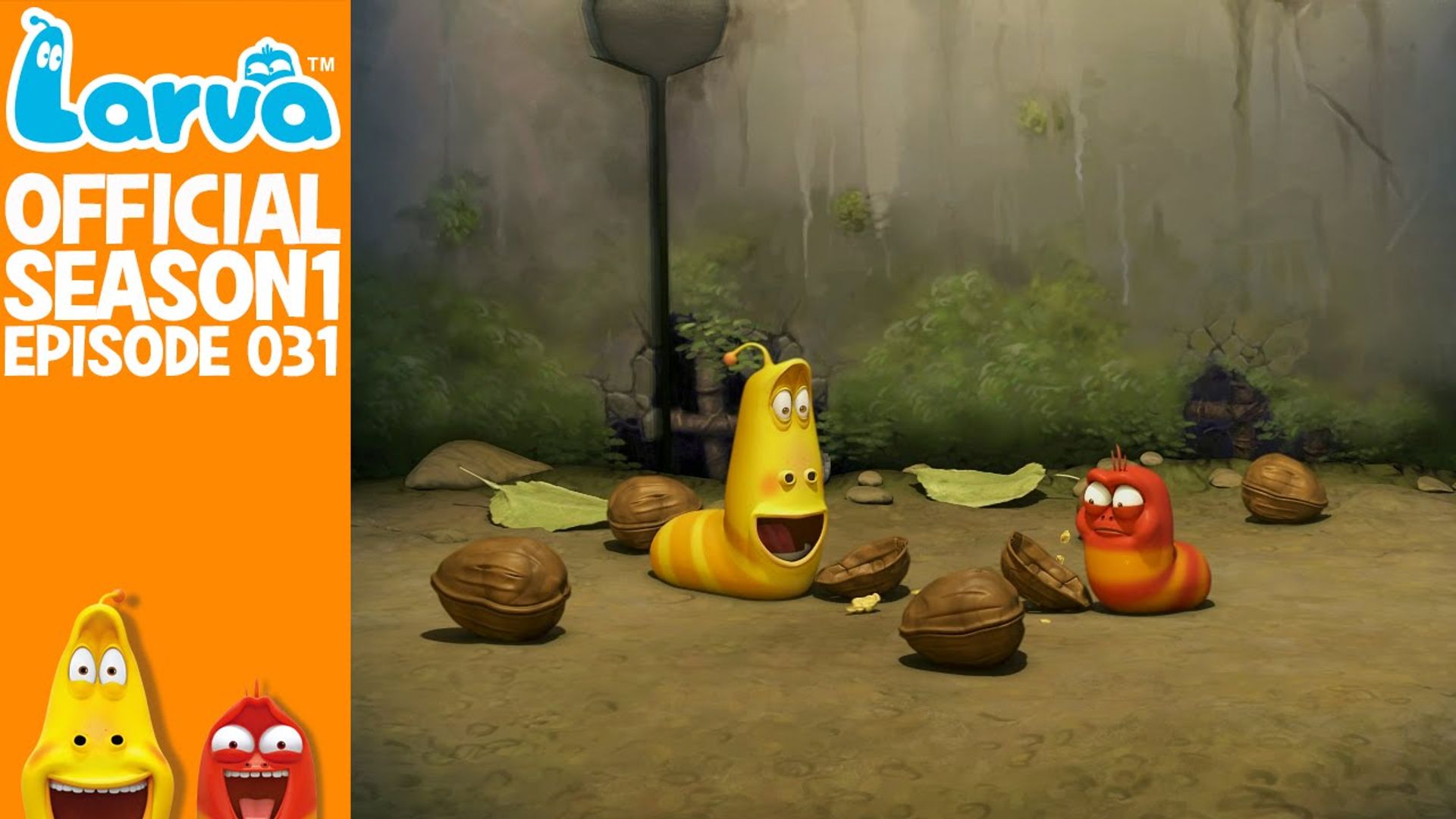 Larva background