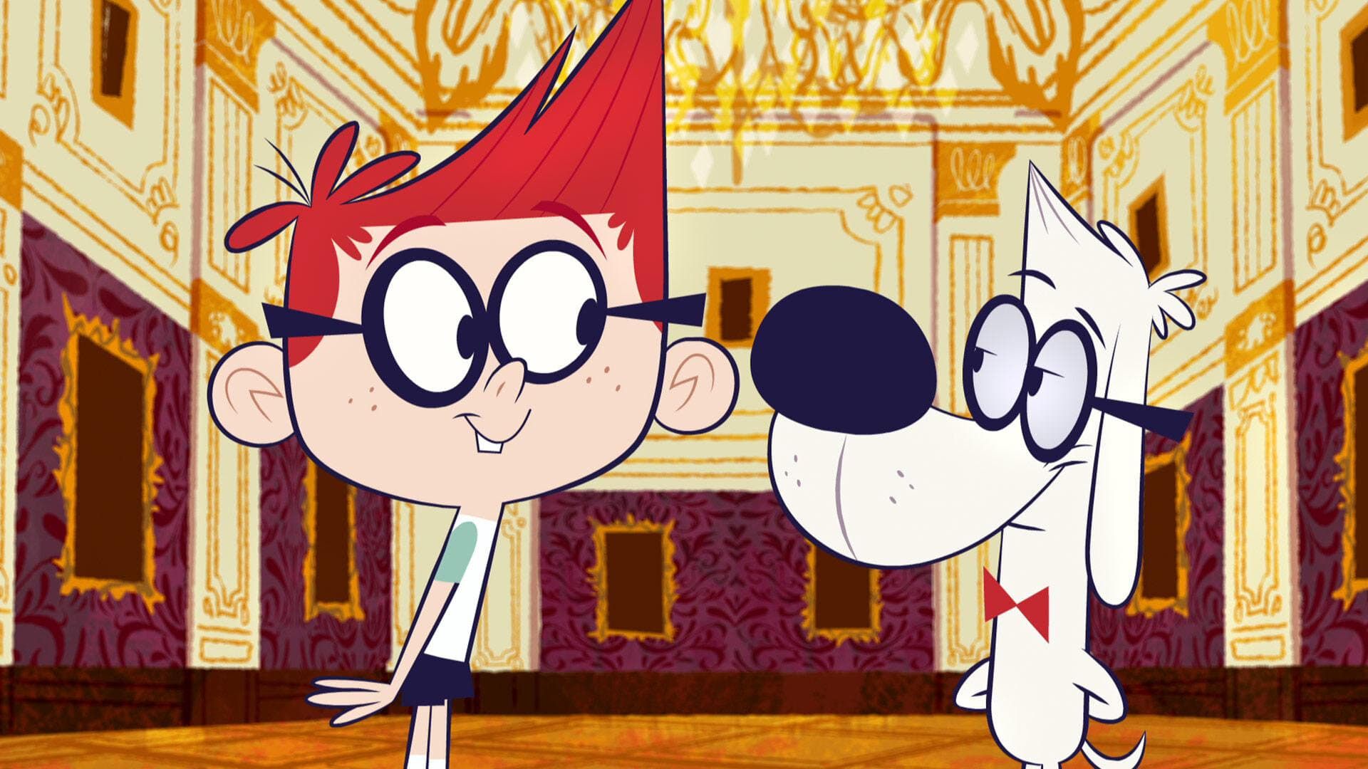 The Mr. Peabody & Sherman Show background