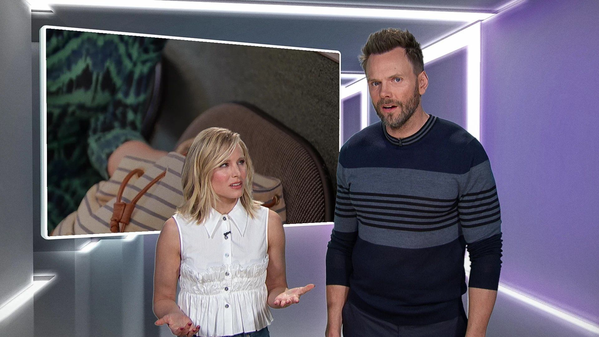The Joel McHale Show with Joel McHale background