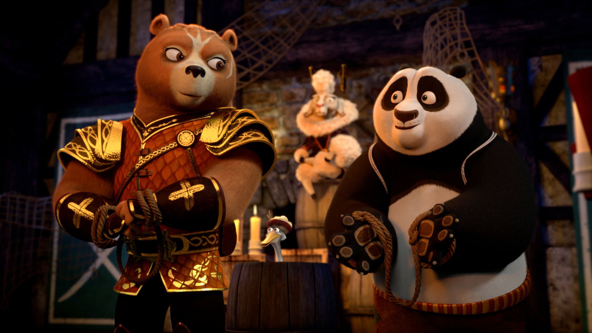 Kung Fu Panda: The Dragon Knight background