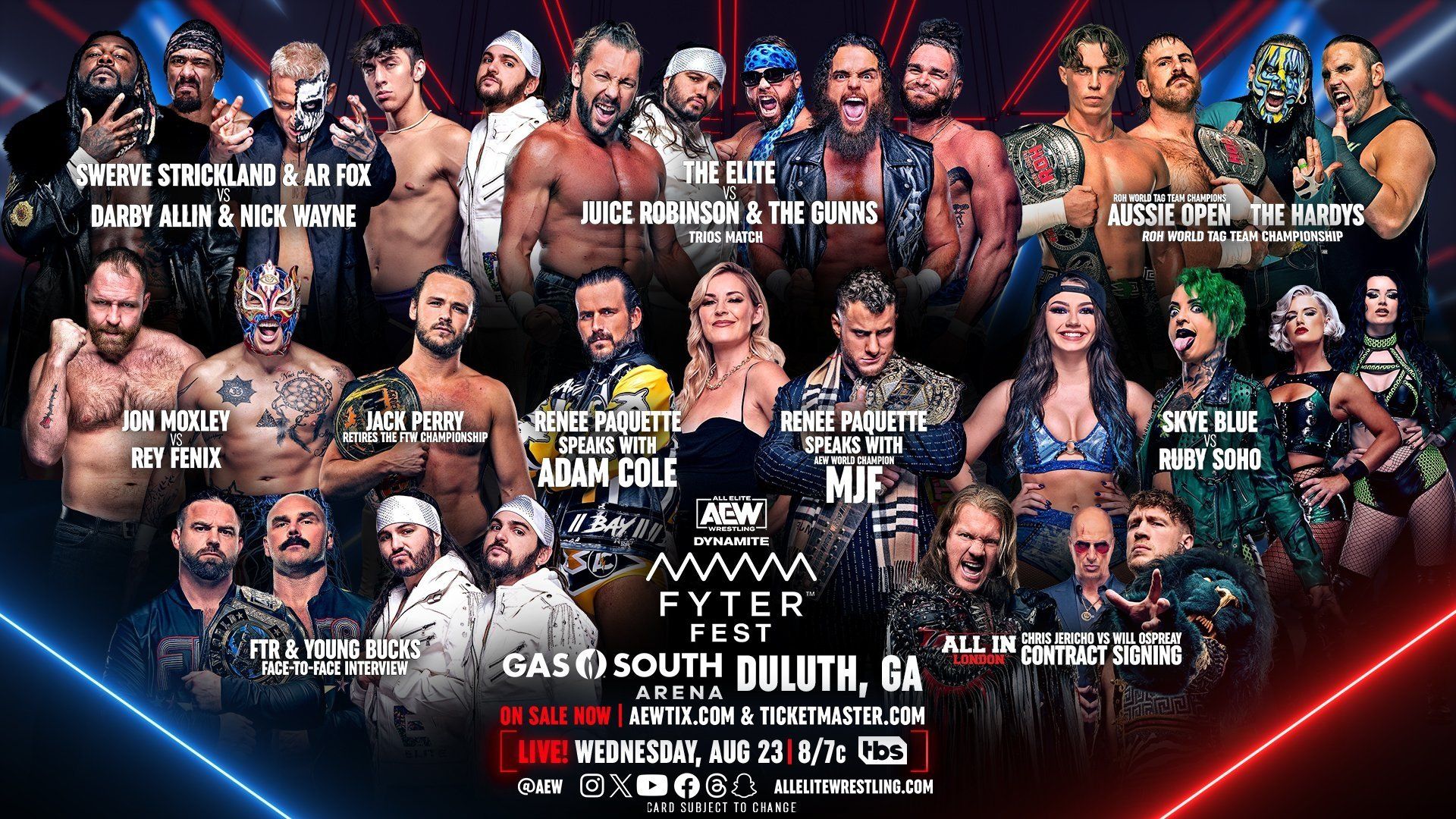 All Elite Wrestling: Dynamite background