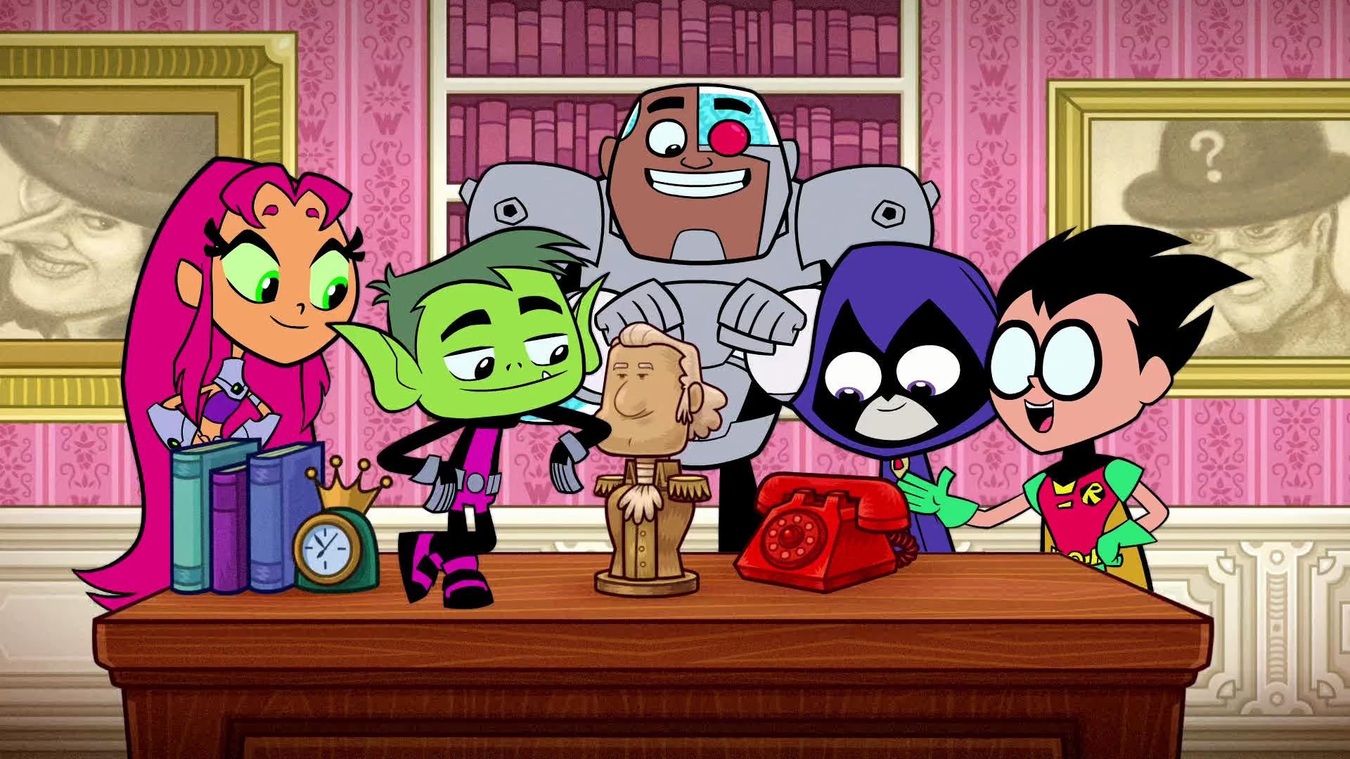 Teen Titans Go! background