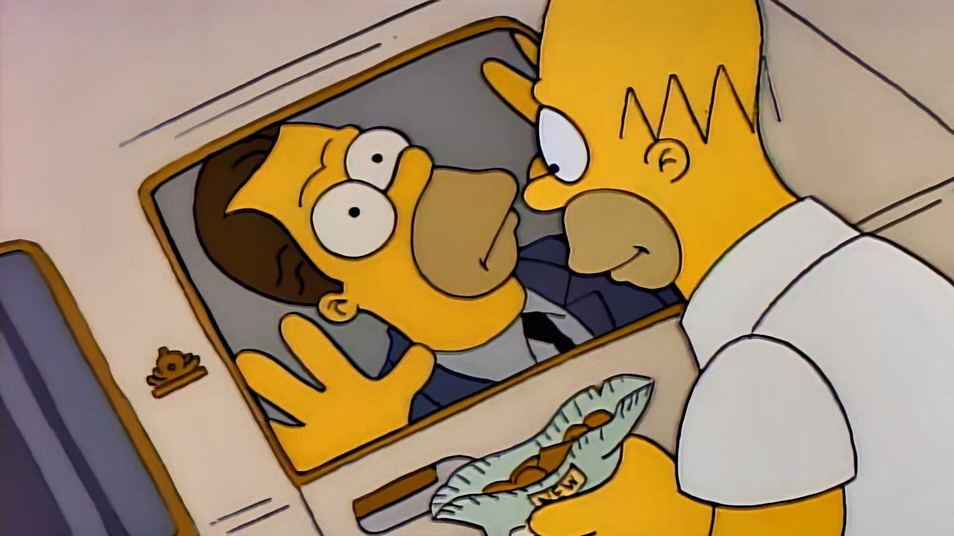 The Simpsons background