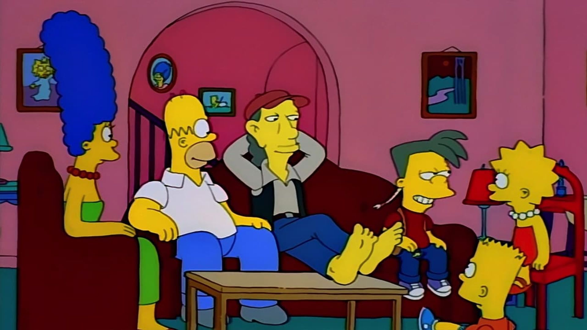 The Simpsons background