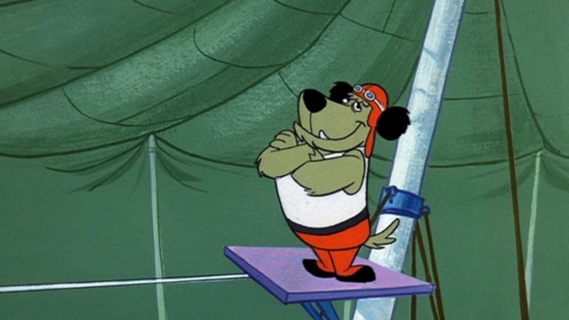 Dastardly and Muttley in Their Flying Machines background