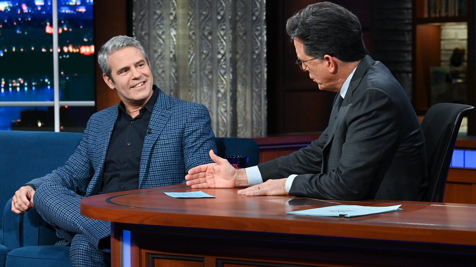 The Late Show with Stephen Colbert background