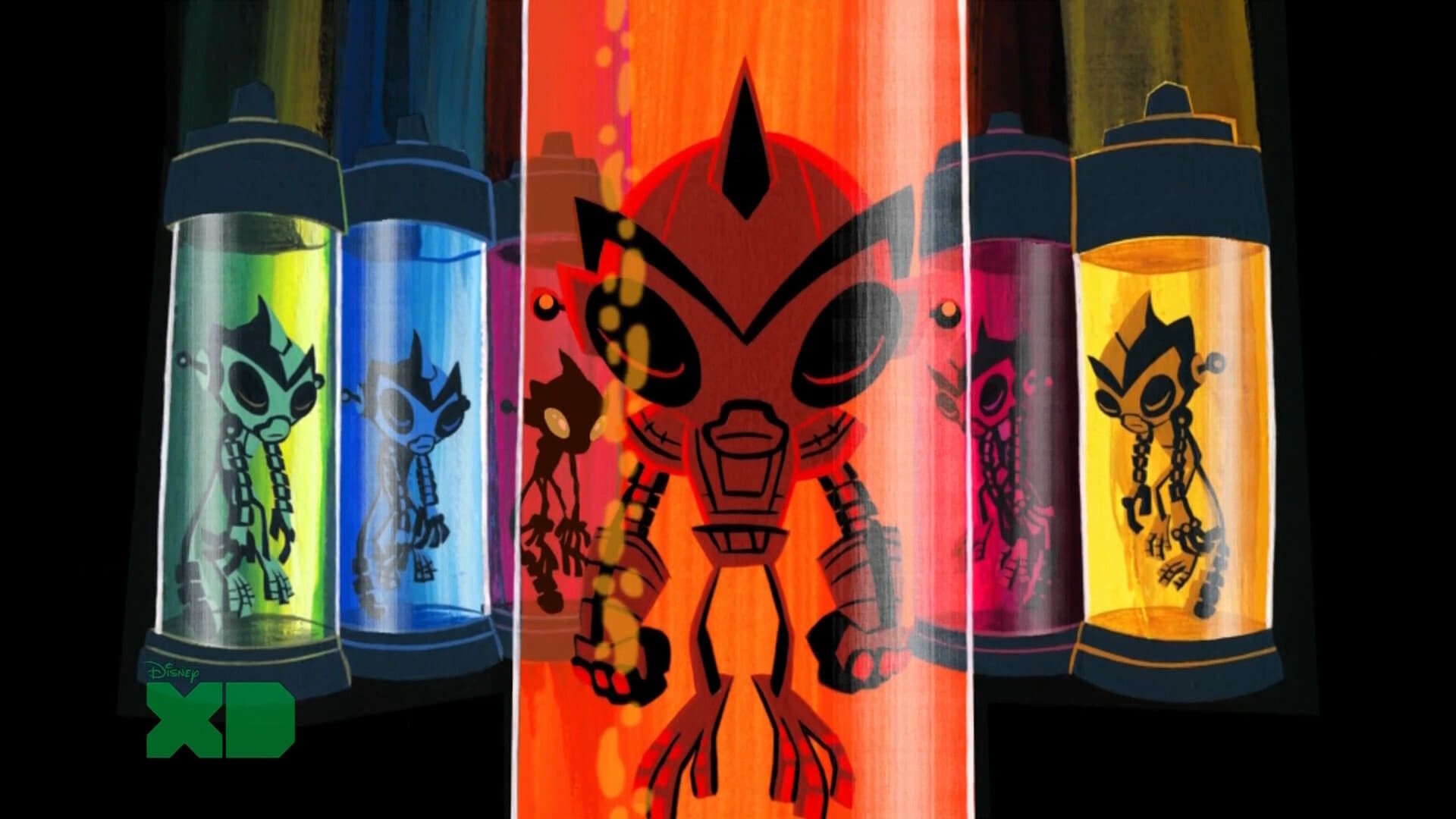 Super Robot Monkey Team Hyperforce Go! background