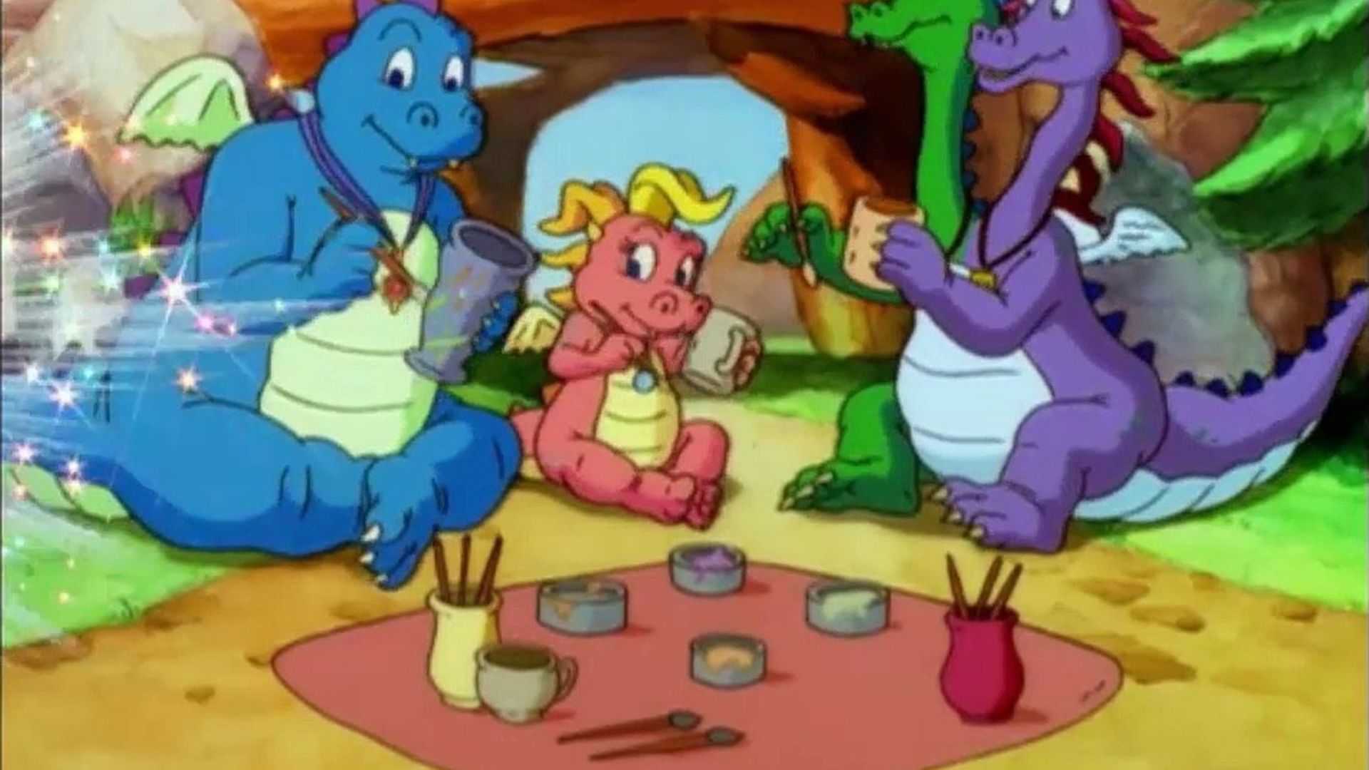 Dragon Tales background