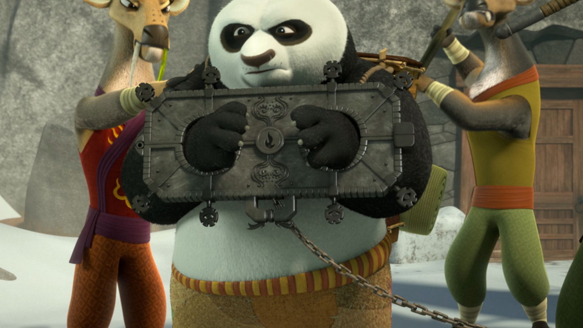 Kung Fu Panda: The Paws of Destiny background