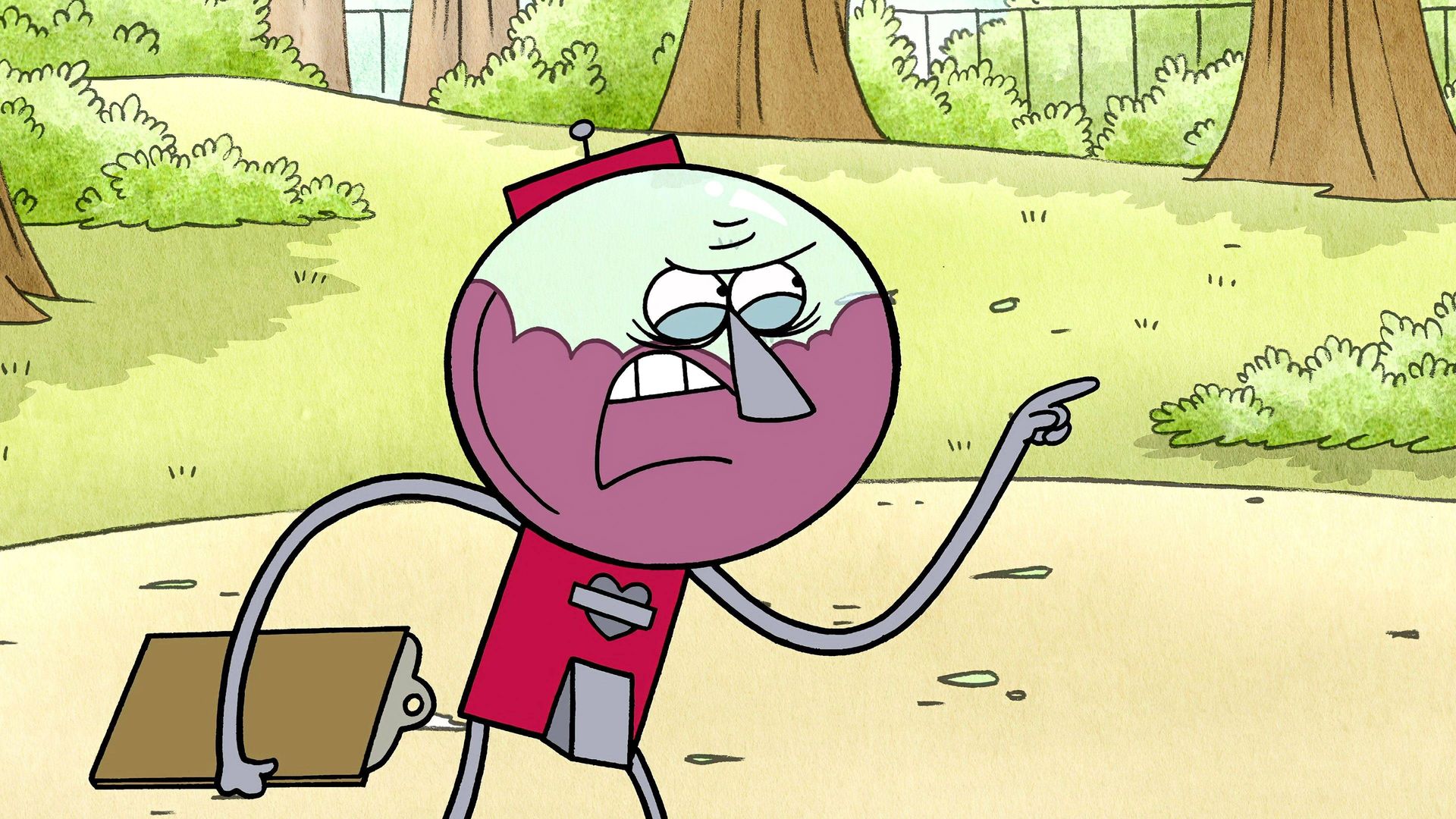 Regular Show background
