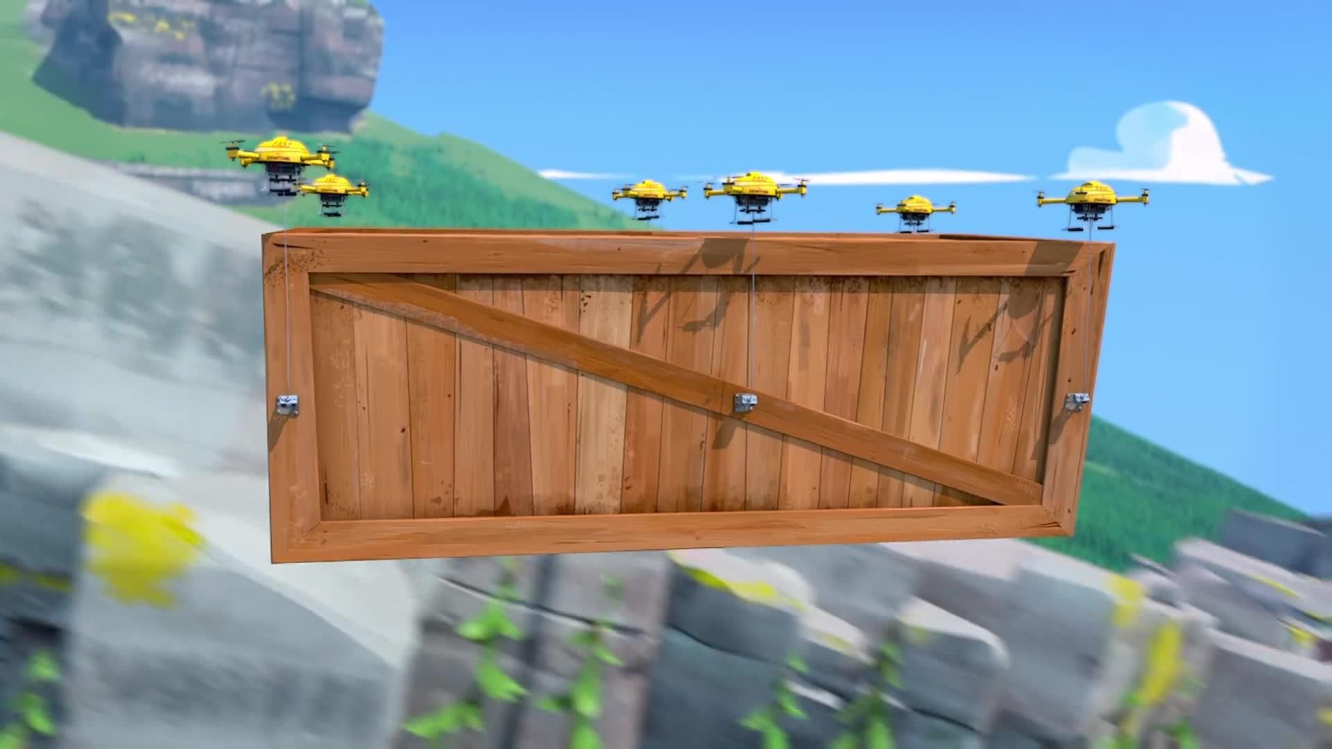 Grizzy and the Lemmings background