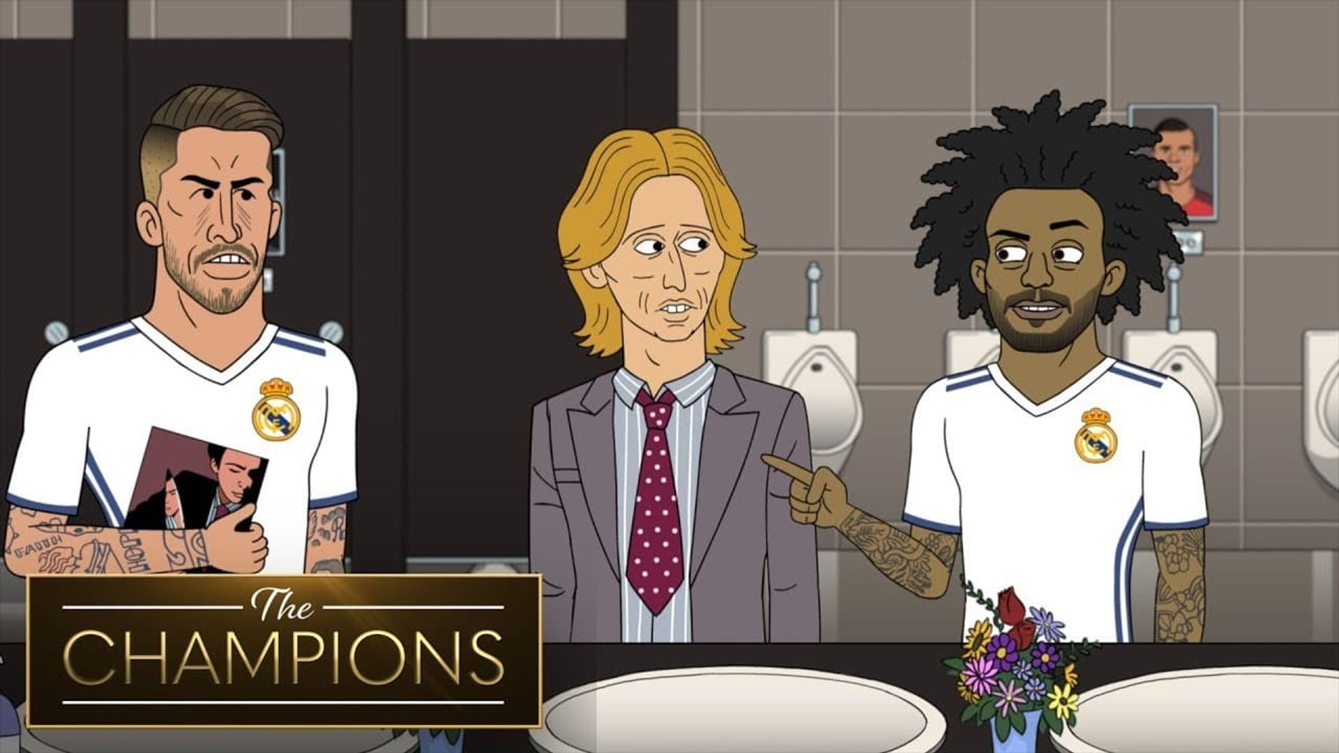 The Champions background