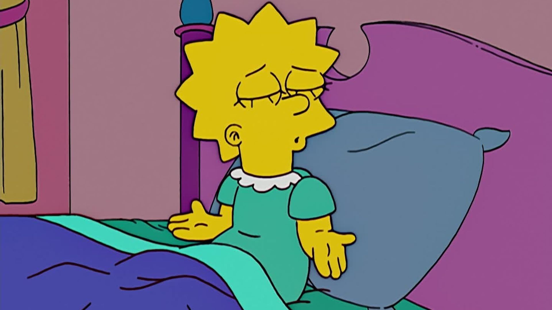 The Simpsons background