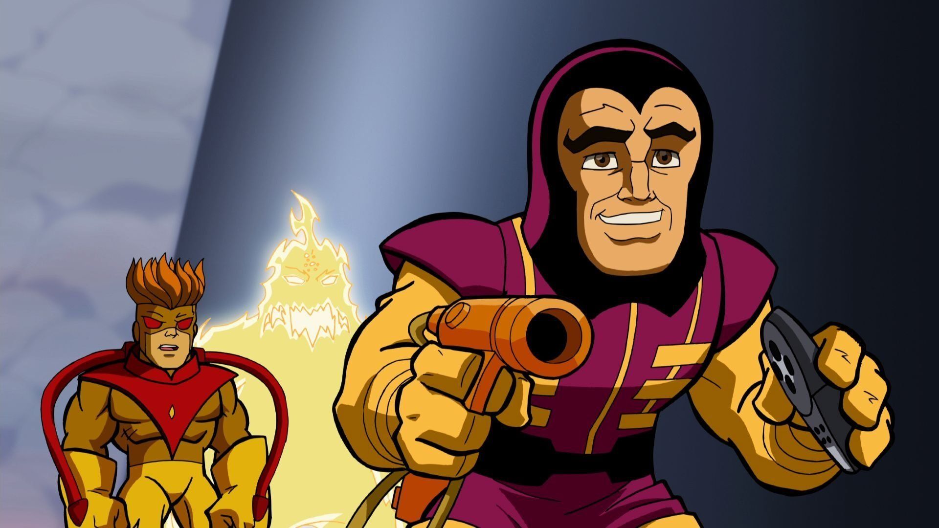 The Super Hero Squad Show background