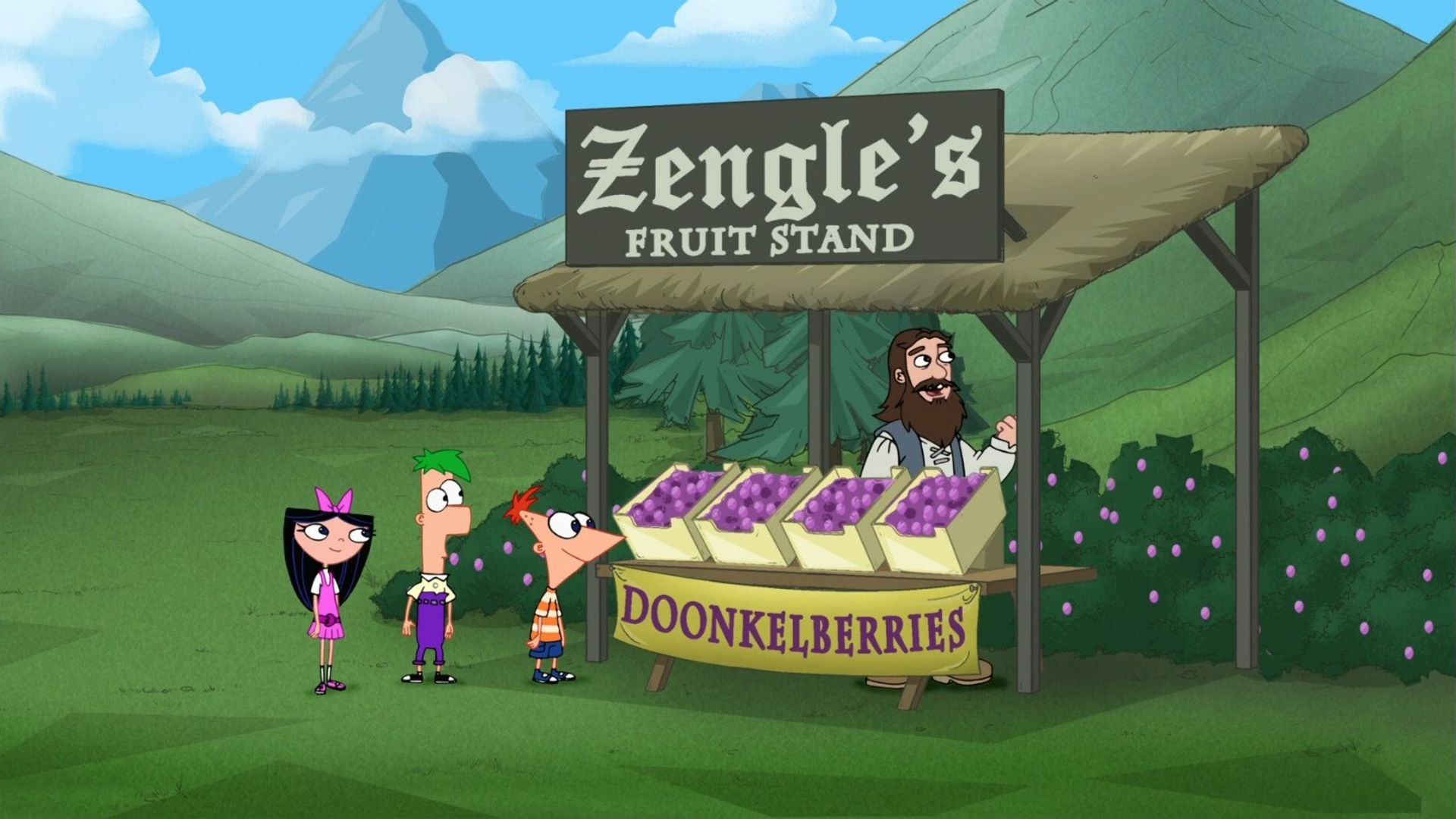 Phineas and Ferb background
